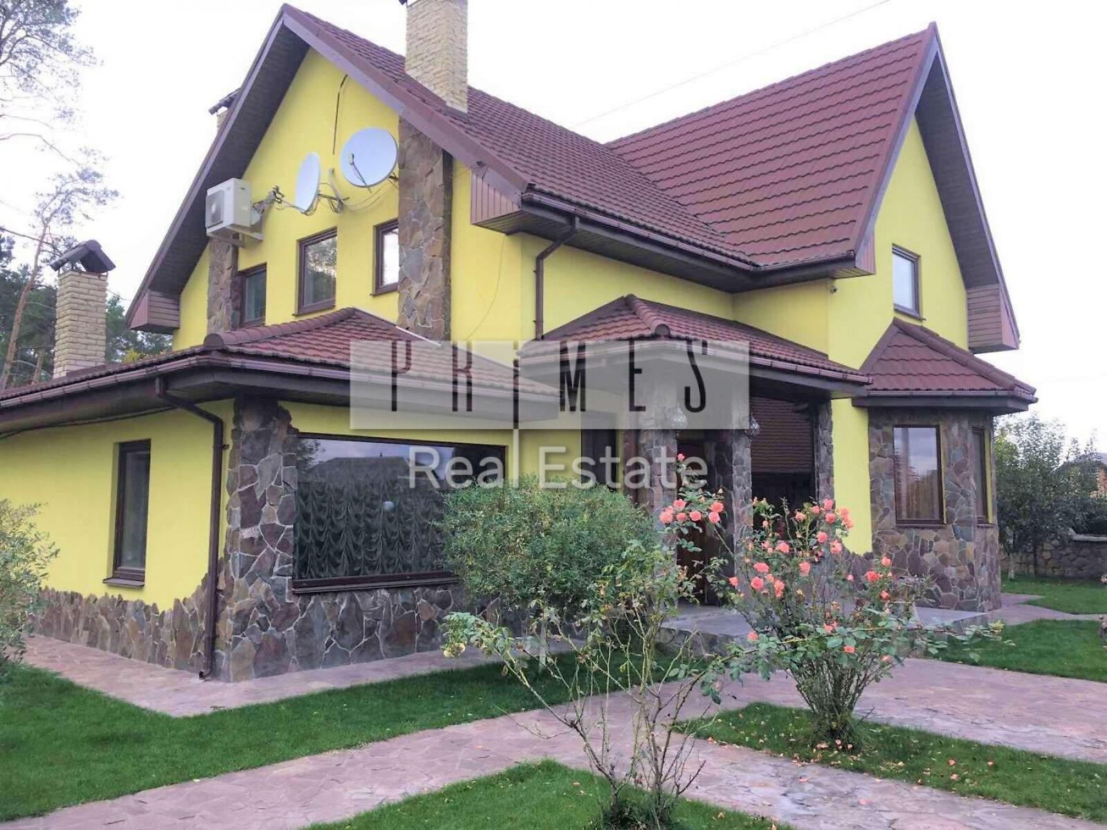 двухэтажный дом с балконом, 207.2 кв. м, кирпич. Продажа в Белогородке фото 1 двухэтажный дом с балконом, 207.2 кв. м, кирпич. Продажа в Белогородке фото 1