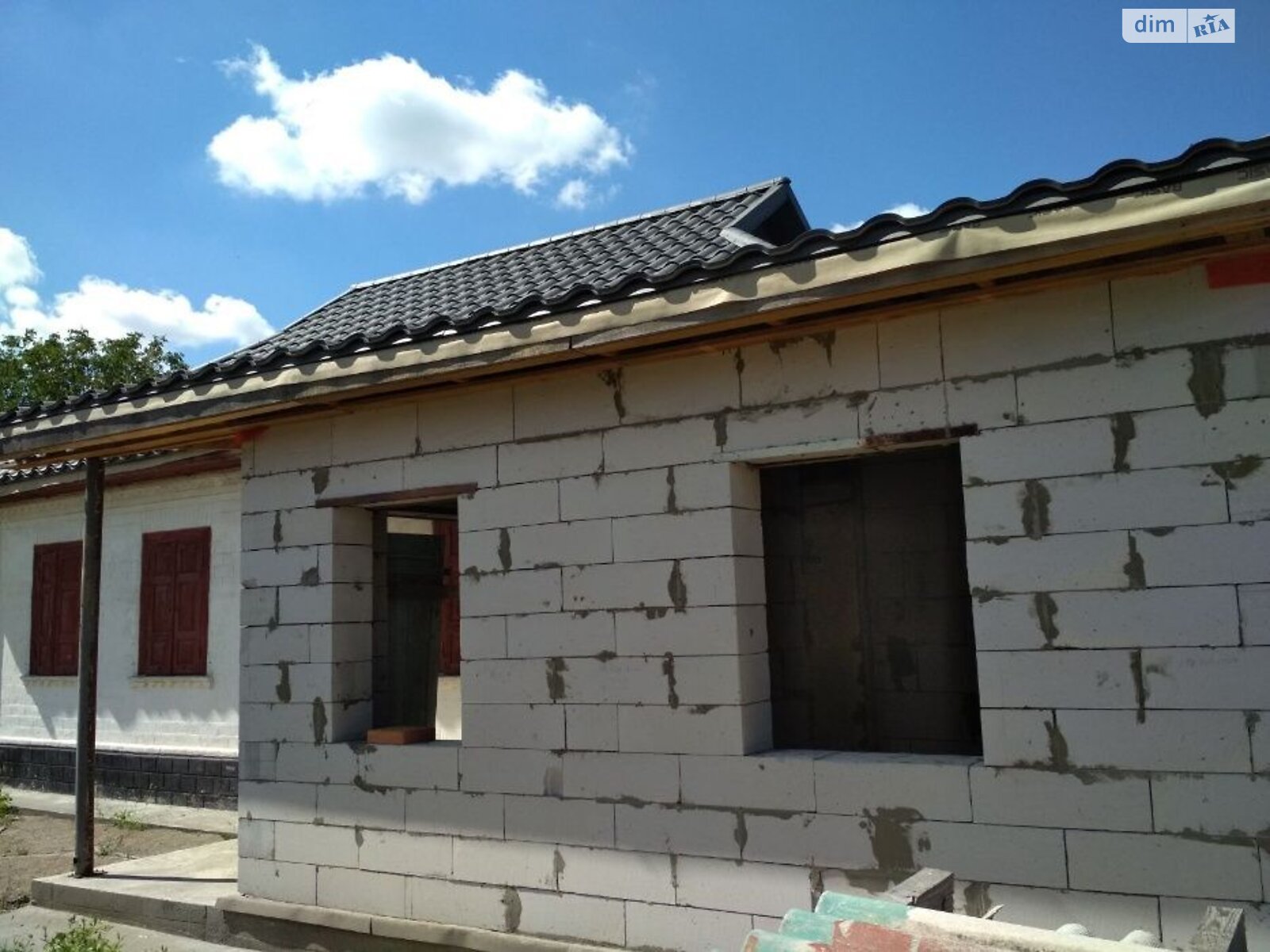 одноповерховий будинок з верандою, 69.3 кв. м, цегла саманна. Продаж у Білозір’ї фото 1