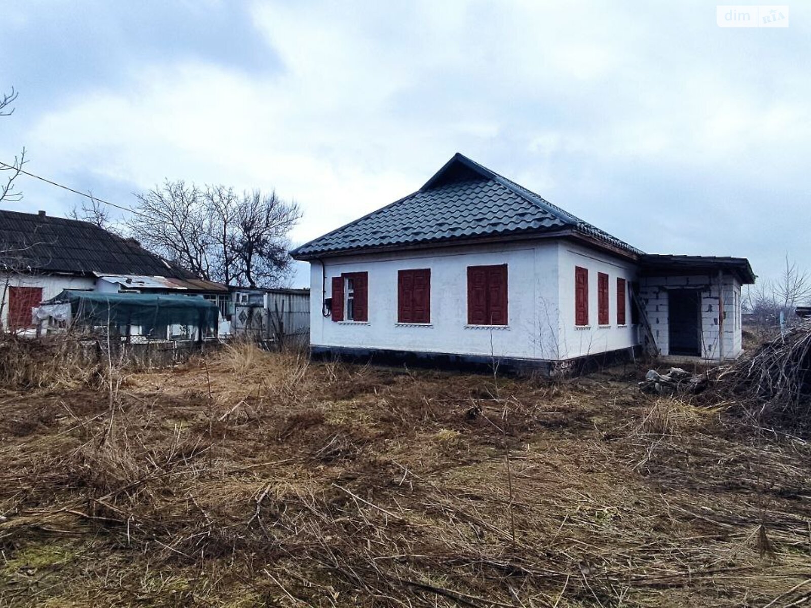 одноповерховий будинок з верандою, 69.3 кв. м, цегла саманна. Продаж у Білозір’ї фото 1