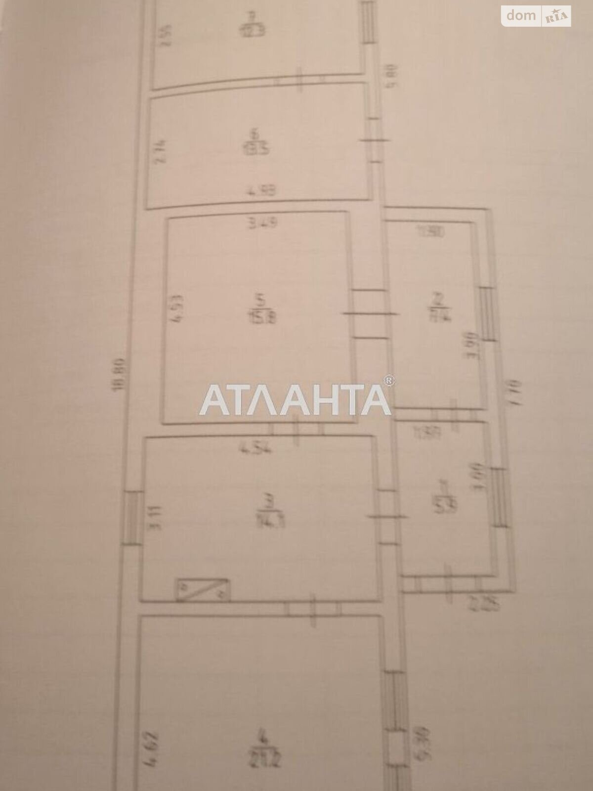 одноэтажный дом, 82.8 кв. м, ракушечник (ракушняк). Продажа в Яски фото 1