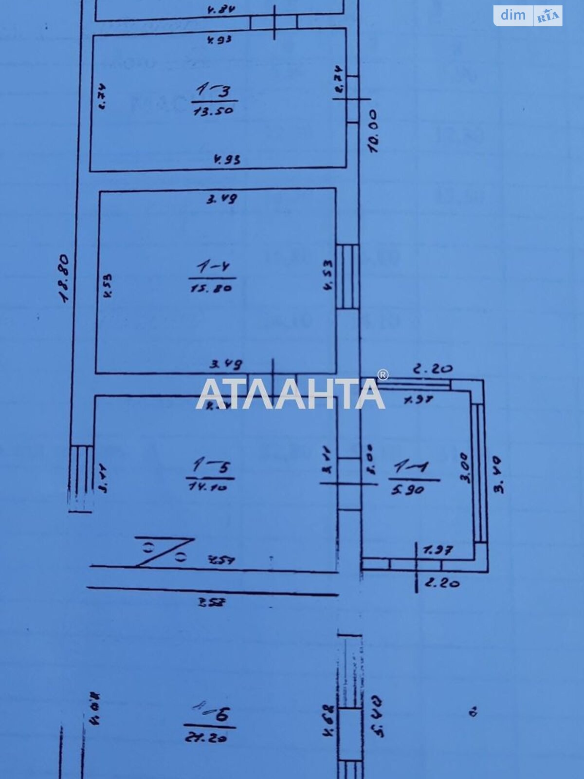 одноэтажный дом, 82.8 кв. м, ракушечник (ракушняк). Продажа в Яски фото 1