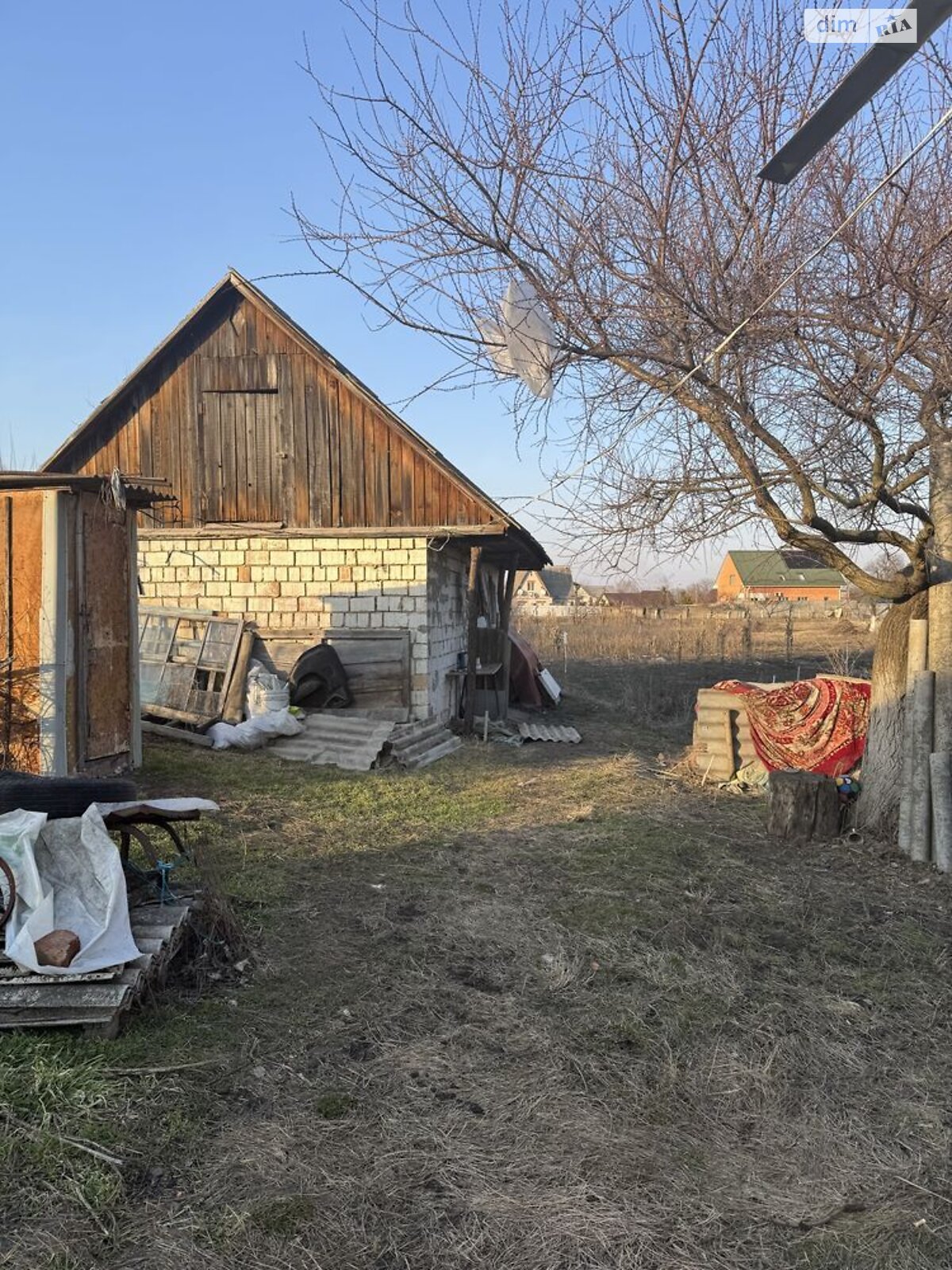 одноэтажный дом, 60 кв. м, дерево и кирпич. Продажа в Березани фото 1 одноэтажный дом, 60 кв. м, дерево и кирпич. Продажа в Березани фото 1