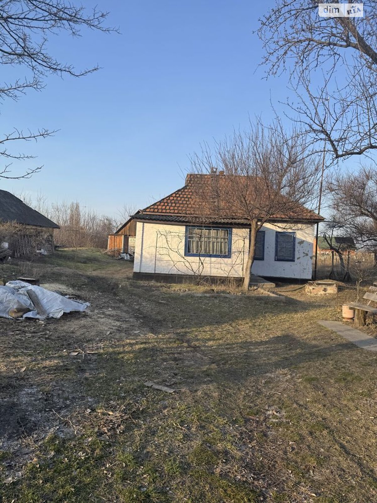 одноэтажный дом, 60 кв. м, дерево и кирпич. Продажа в Березани фото 1 одноэтажный дом, 60 кв. м, дерево и кирпич. Продажа в Березани фото 1