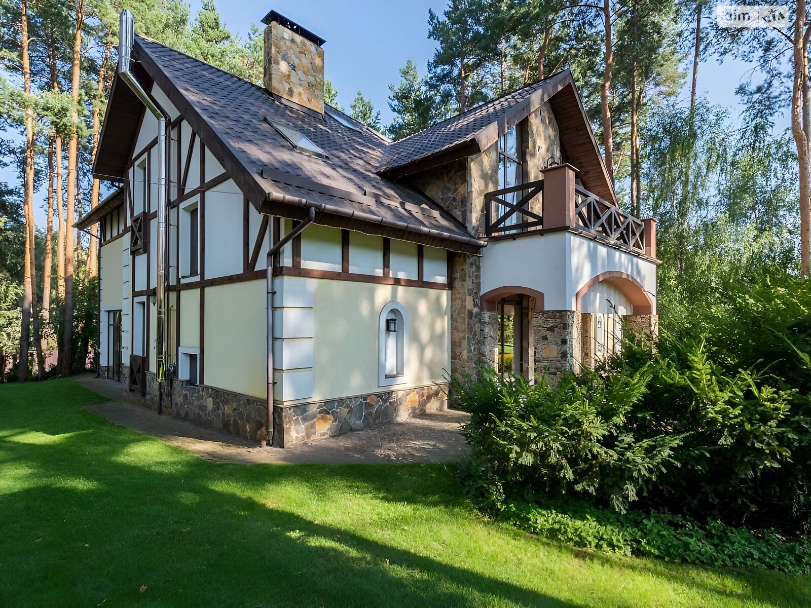 двухэтажный дом с верандой, 374 кв. м, кирпич. Продажа в Березенщине фото 1 двухэтажный дом с верандой, 374 кв. м, кирпич. Продажа в Березенщине фото 1