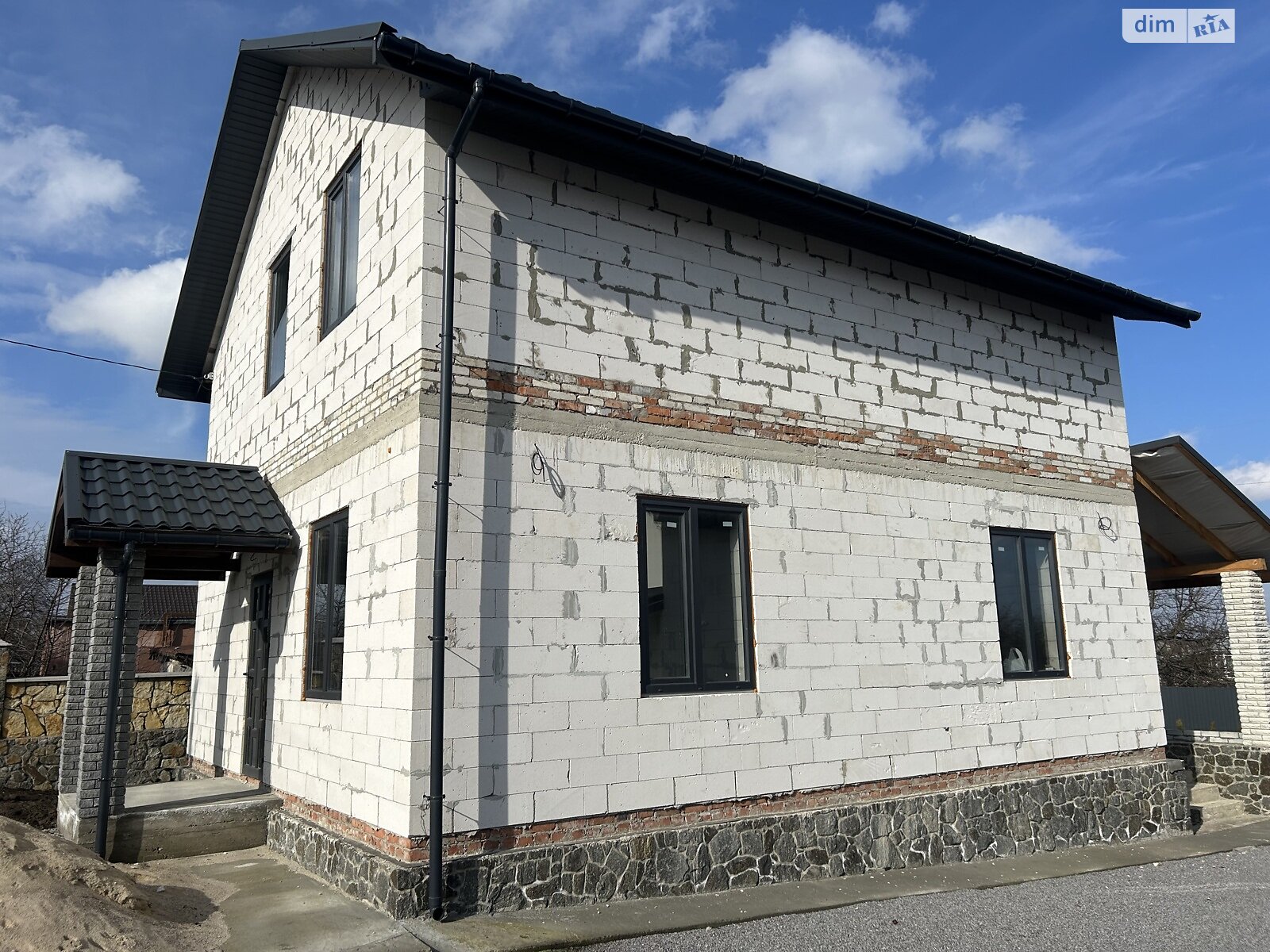 двоповерховий будинок, 130 кв. м, газобетон. Продаж у Березині фото 1 двоповерховий будинок, 130 кв. м, газобетон. Продаж у Березині фото 1