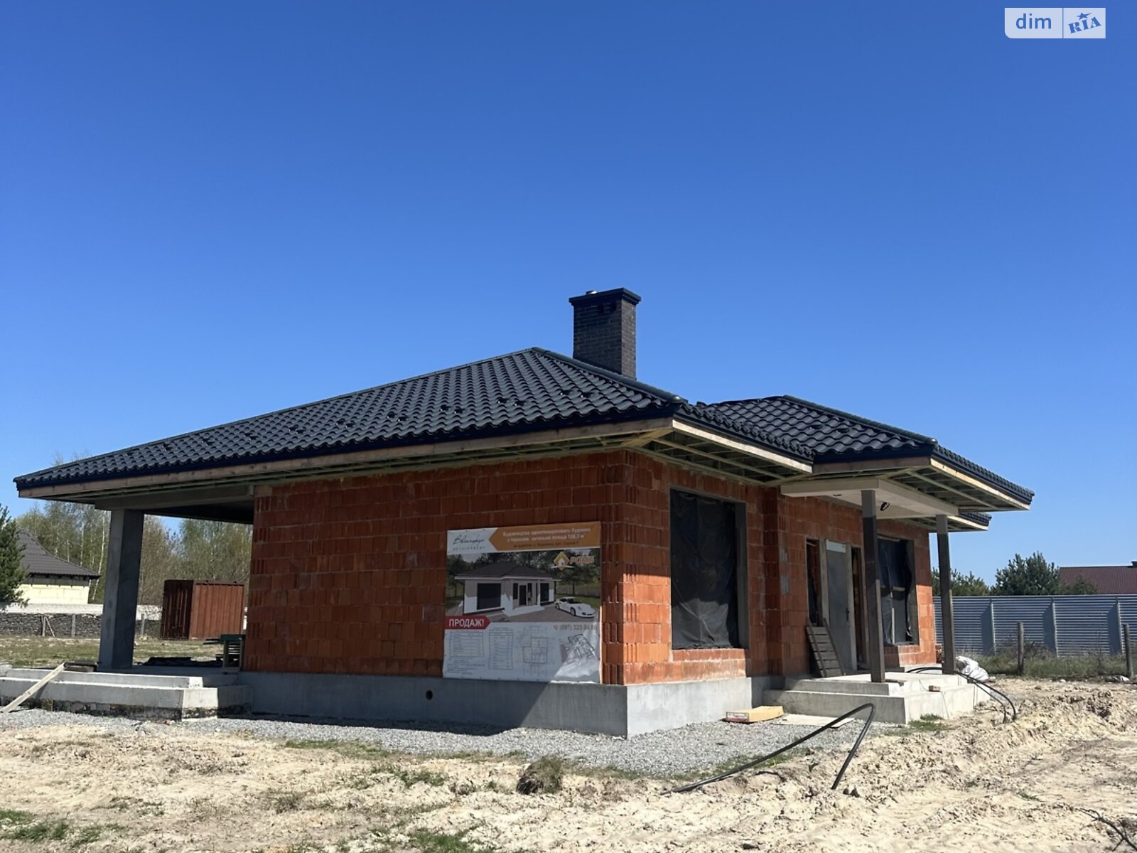 одноповерховий будинок, 126.3 кв. м, керамічний блок. Продаж у Березиній фото 1 одноповерховий будинок, 126.3 кв. м, керамічний блок. Продаж у Березиній фото 1