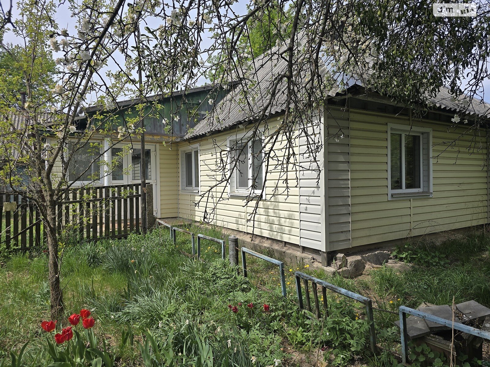 одноэтажный дом с отоплением, 66 кв. м, дерево и кирпич. Продажа в Березине фото 1 одноэтажный дом с отоплением, 66 кв. м, дерево и кирпич. Продажа в Березине фото 1
