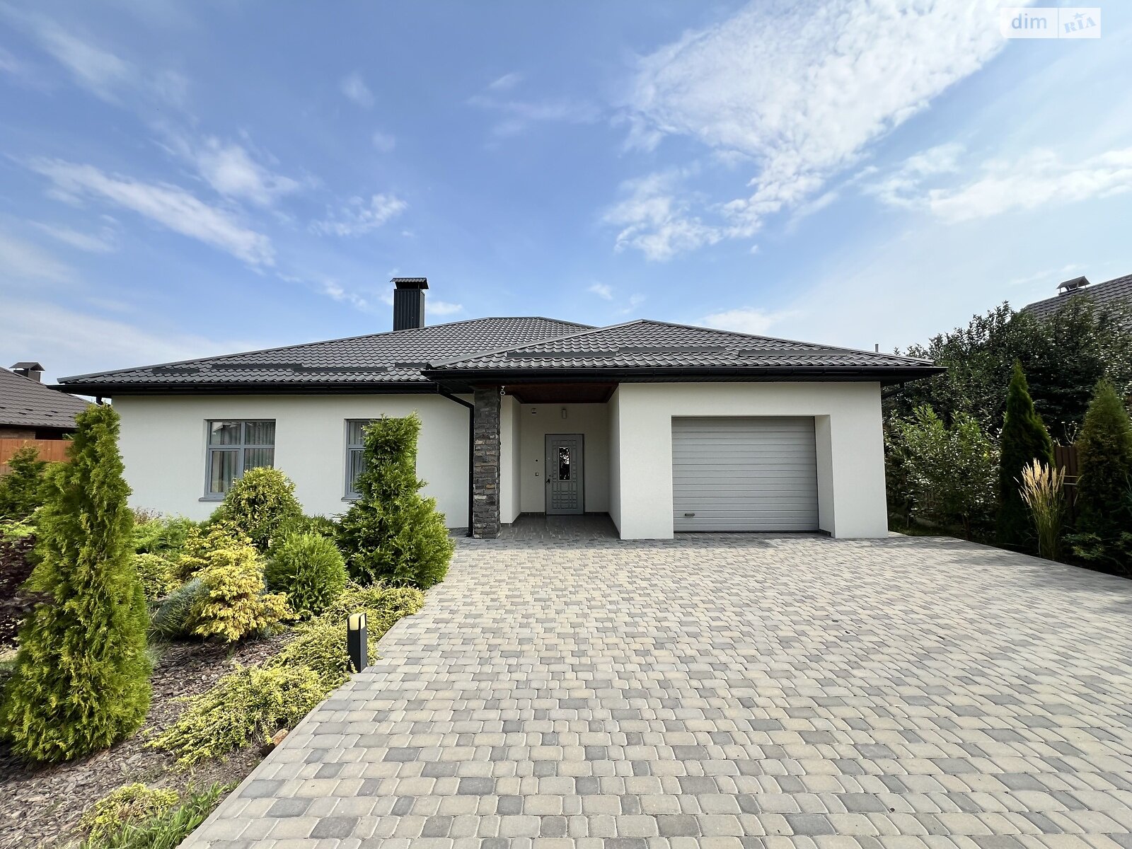 одноповерховий будинок з гаражем, 169.1 кв. м, цегла. Продаж у Березині фото 1 одноповерховий будинок з гаражем, 169.1 кв. м, цегла. Продаж у Березині фото 1