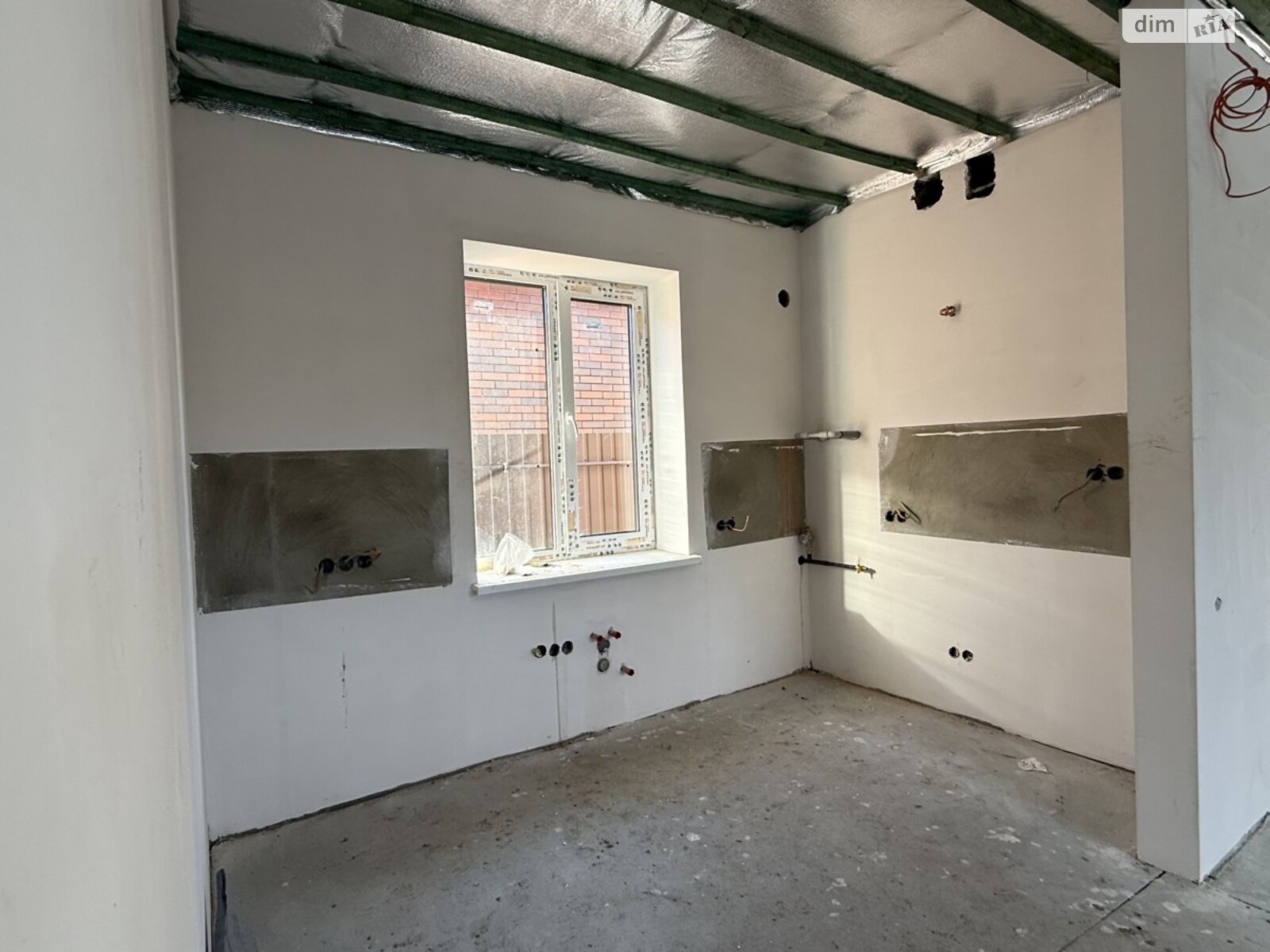 одноэтажный дом с отоплением, 80 кв. м, кирпич. Продажа в Березиной фото 1