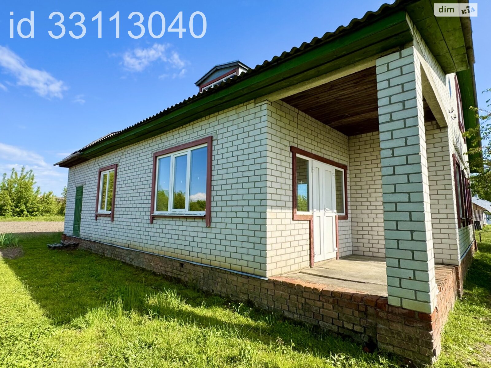 одноповерховий будинок, 114.9 кв. м, піноблок. Продаж у Березні фото 1 одноповерховий будинок, 114.9 кв. м, піноблок. Продаж у Березні фото 1