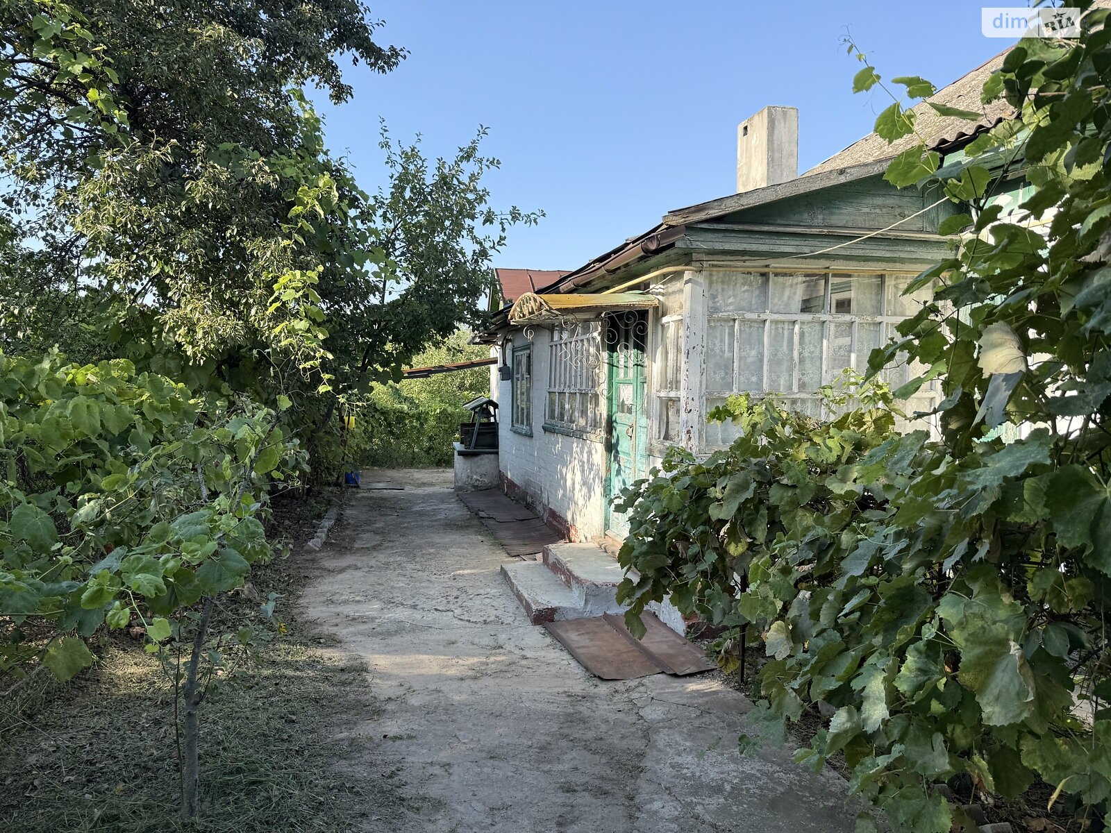 одноэтажный дом с верандой, 61.4 кв. м, дерево и кирпич. Продажа в Березняках фото 1