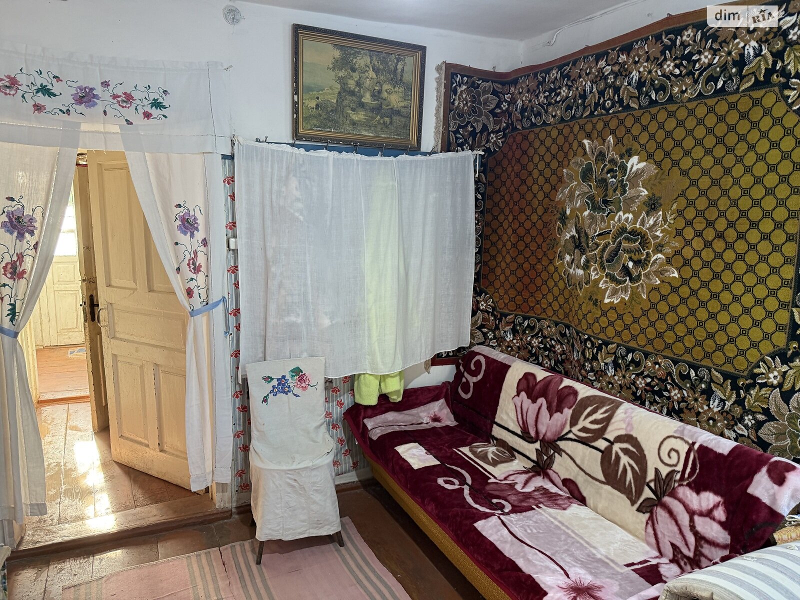 одноэтажный дом с верандой, 61.4 кв. м, дерево и кирпич. Продажа в Березняках фото 1