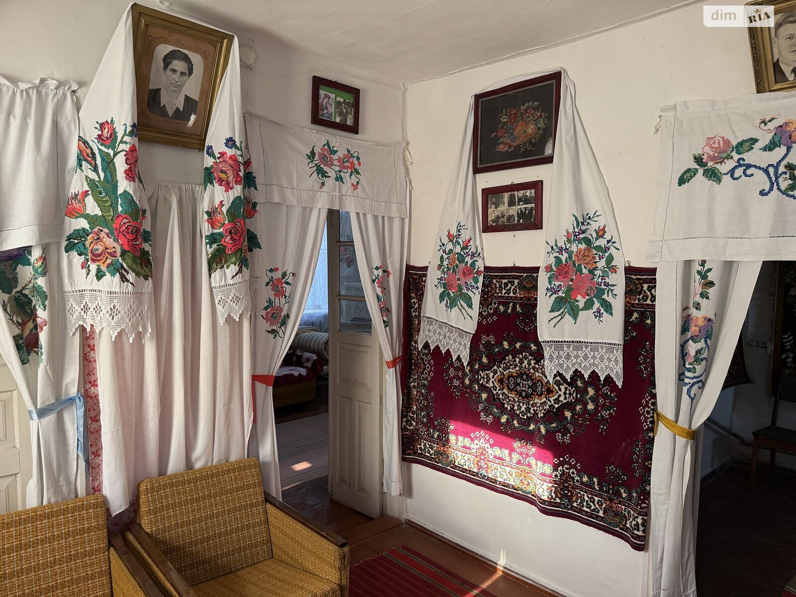 одноэтажный дом с верандой, 61.4 кв. м, дерево и кирпич. Продажа в Березняках фото 1