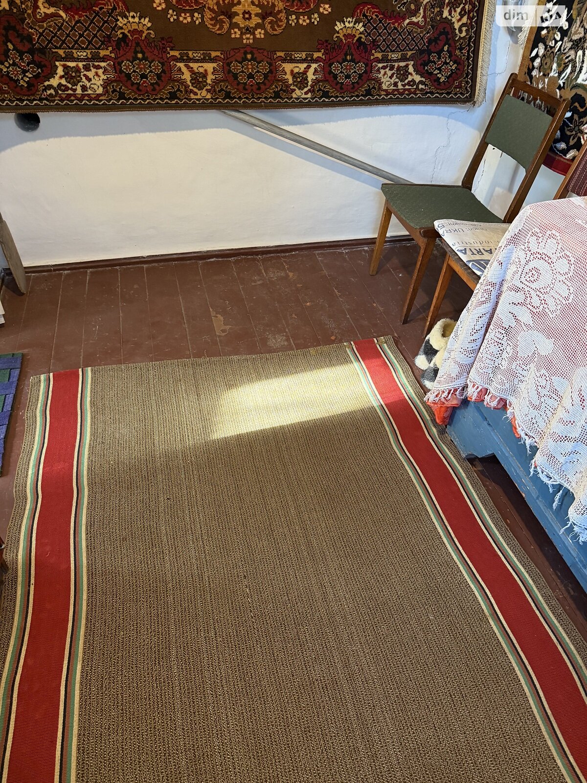 одноэтажный дом с верандой, 61.4 кв. м, дерево и кирпич. Продажа в Березняках фото 1