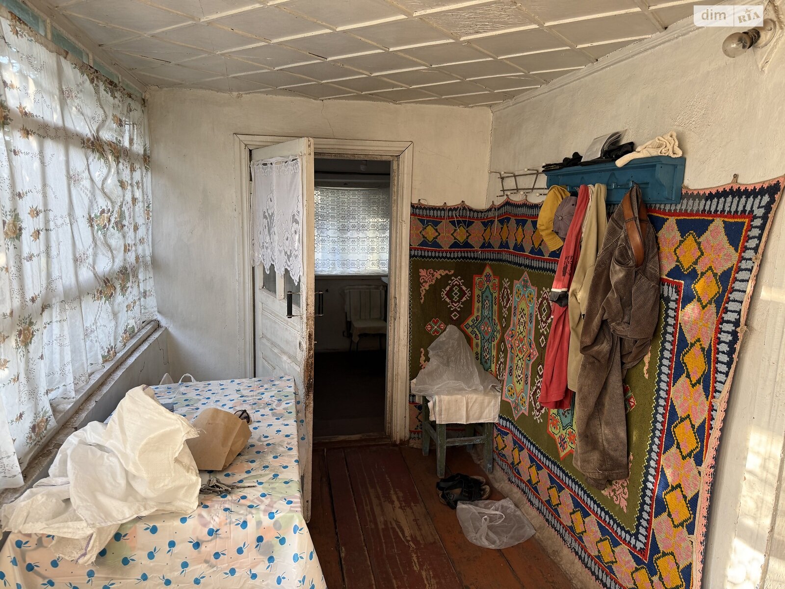 одноэтажный дом с верандой, 61.4 кв. м, дерево и кирпич. Продажа в Березняках фото 1