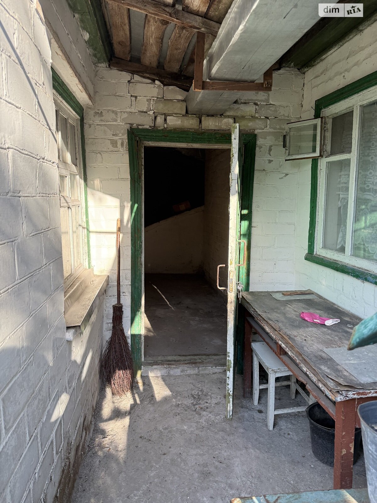 одноэтажный дом с верандой, 61.4 кв. м, дерево и кирпич. Продажа в Березняках фото 1