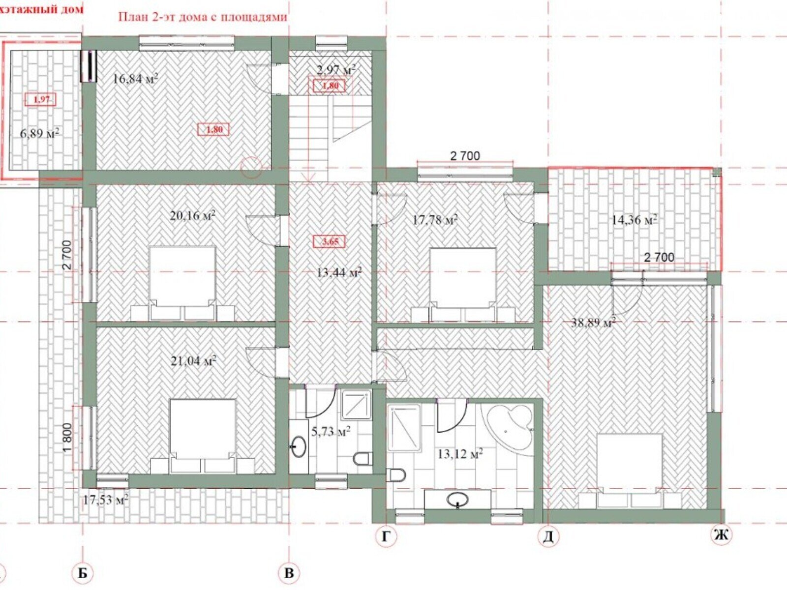 двоповерховий будинок, 310 кв. м, цегла. Продаж у Березівці фото 1