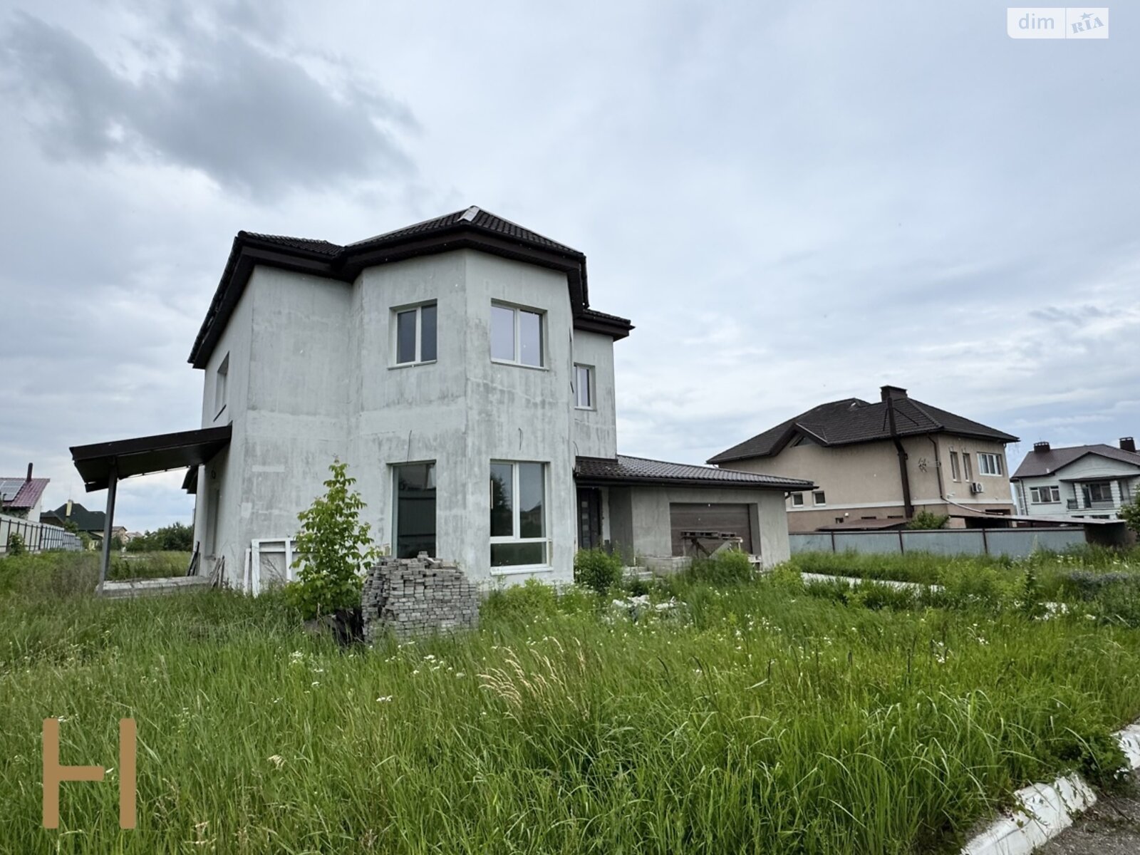 двоповерховий будинок з гаражем, 170 кв. м, газобетон. Продаж у Березівці фото 1 двоповерховий будинок з гаражем, 170 кв. м, газобетон. Продаж у Березівці фото 1