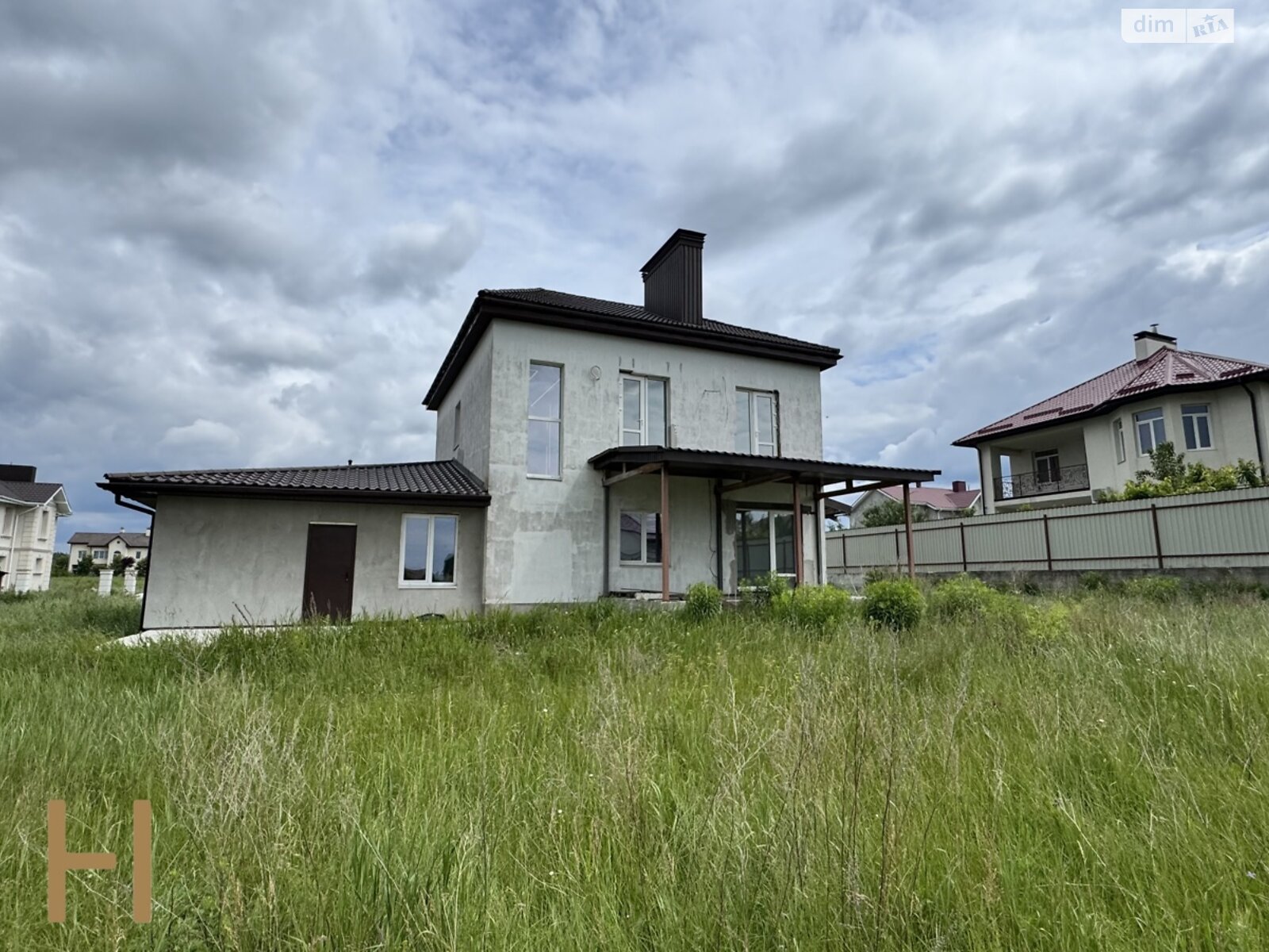 двоповерховий будинок з гаражем, 170 кв. м, газобетон. Продаж у Березівці фото 1 двоповерховий будинок з гаражем, 170 кв. м, газобетон. Продаж у Березівці фото 1