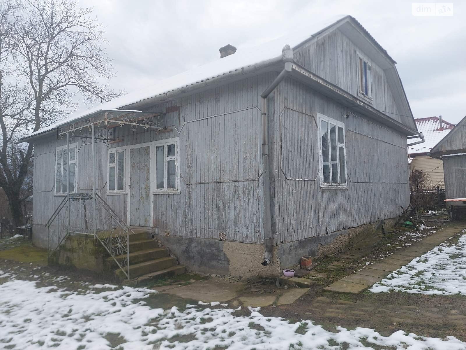 одноповерховий будинок з опаленням, 94.1 кв. м, дерево та цегла. Продаж у Берлоги фото 1