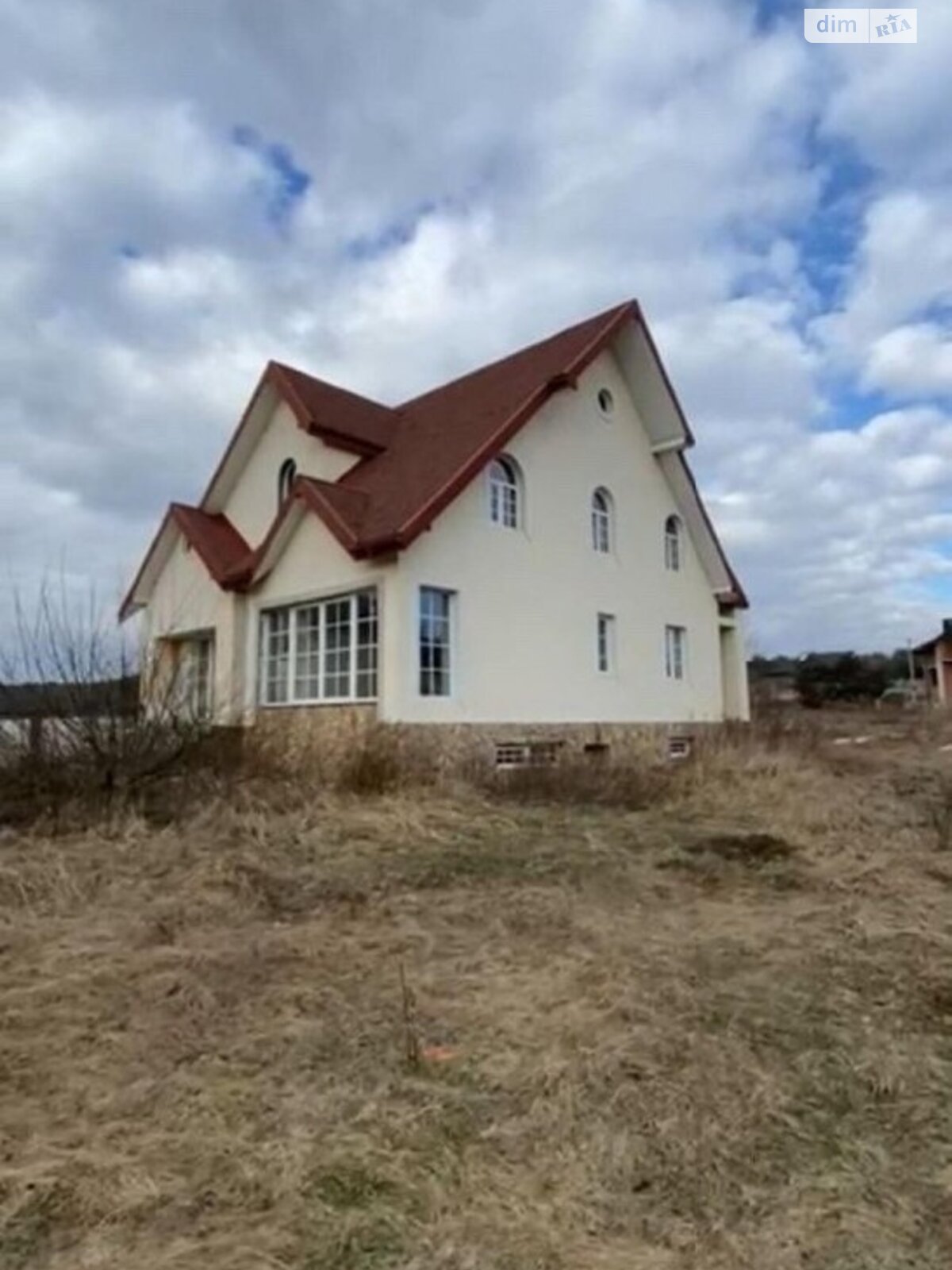 двухэтажный дом с балконом, 285 кв. м, кирпич. Продажа в Борках фото 1