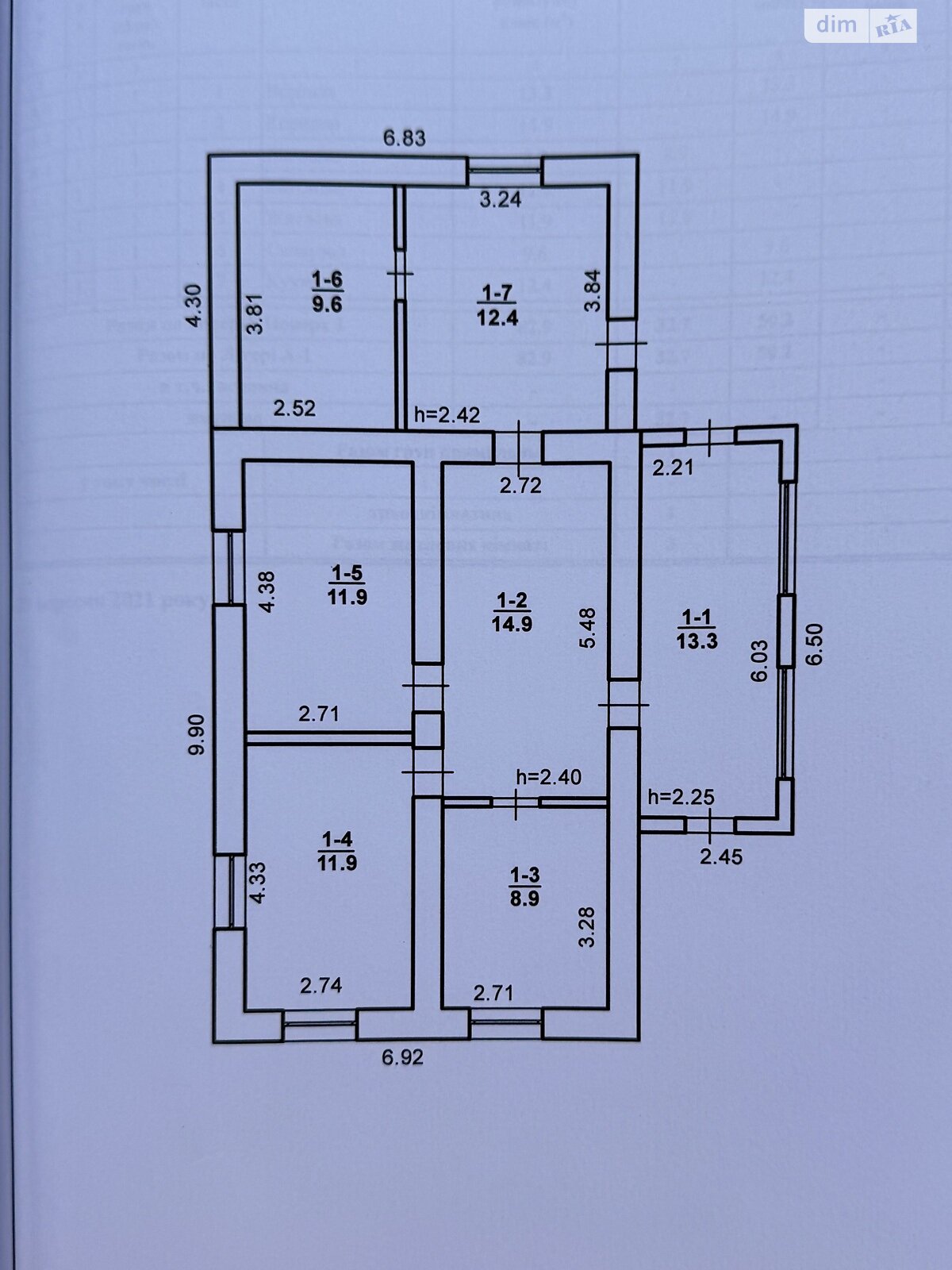 одноповерховий будинок з верандою, 82.9 кв. м, цегла. Продаж у Благодарівці фото 1 одноповерховий будинок з верандою, 82.9 кв. м, цегла. Продаж у Благодарівці фото 1