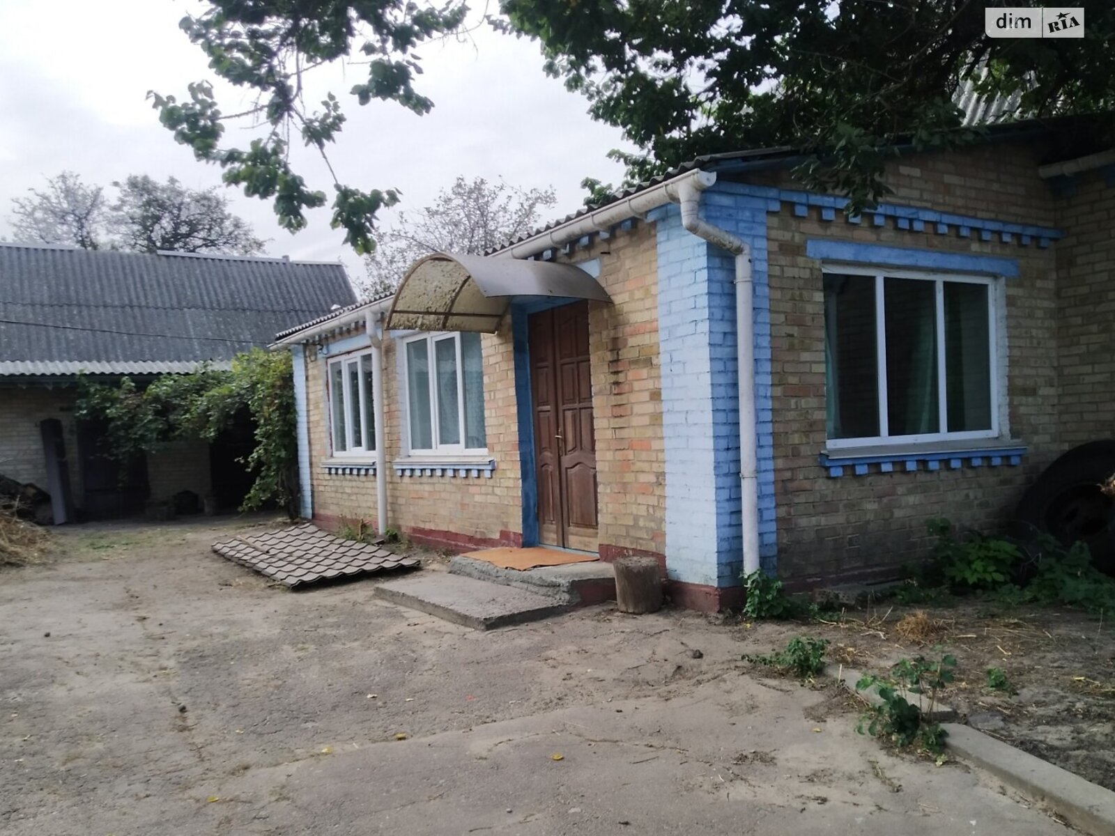одноповерховий будинок з гаражем, 98.5 кв. м, цегла. Продаж у Блиставиці фото 1 одноповерховий будинок з гаражем, 98.5 кв. м, цегла. Продаж у Блиставиці фото 1