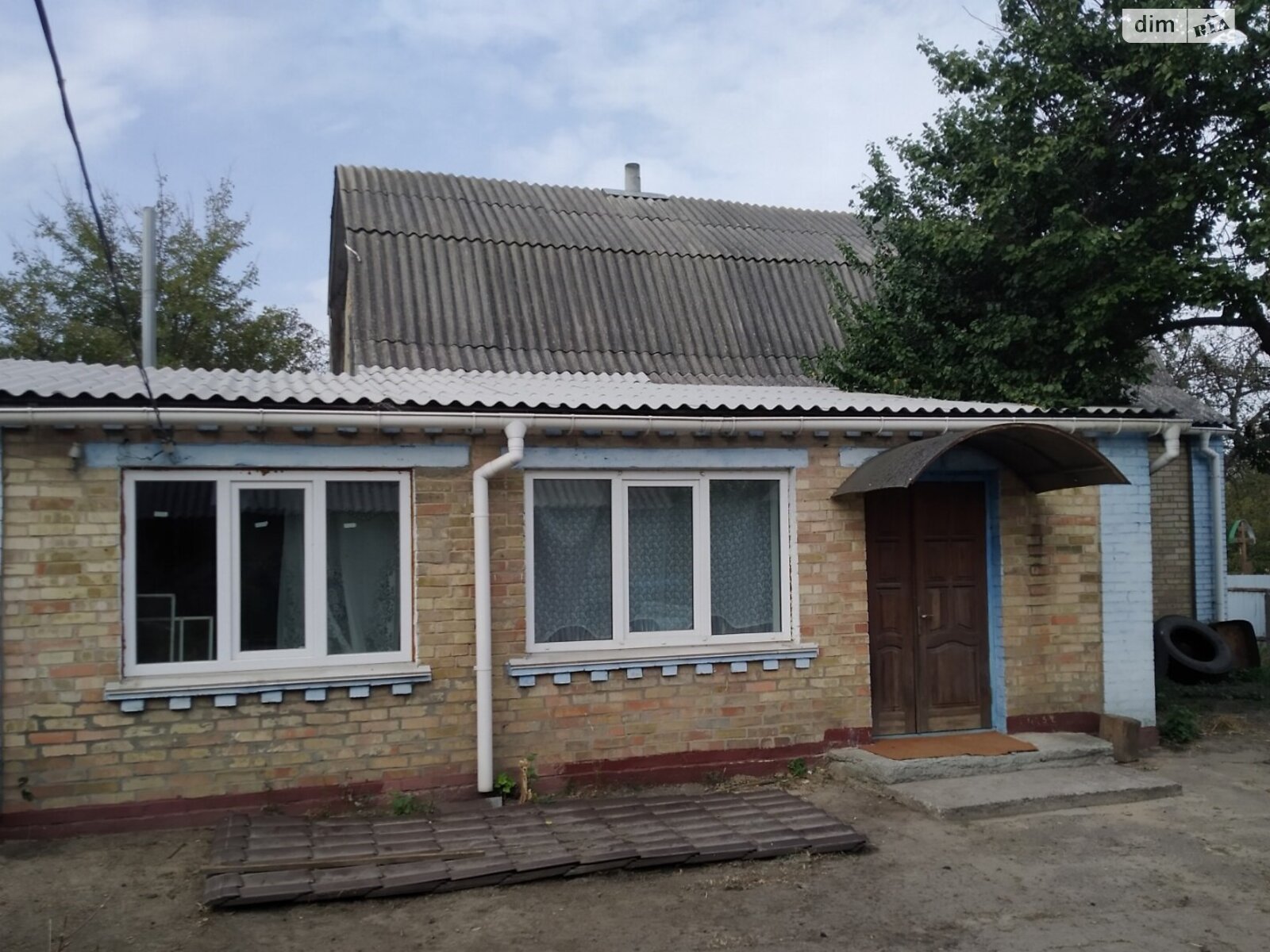 одноповерховий будинок з гаражем, 98.5 кв. м, цегла. Продаж у Блиставиці фото 1 одноповерховий будинок з гаражем, 98.5 кв. м, цегла. Продаж у Блиставиці фото 1