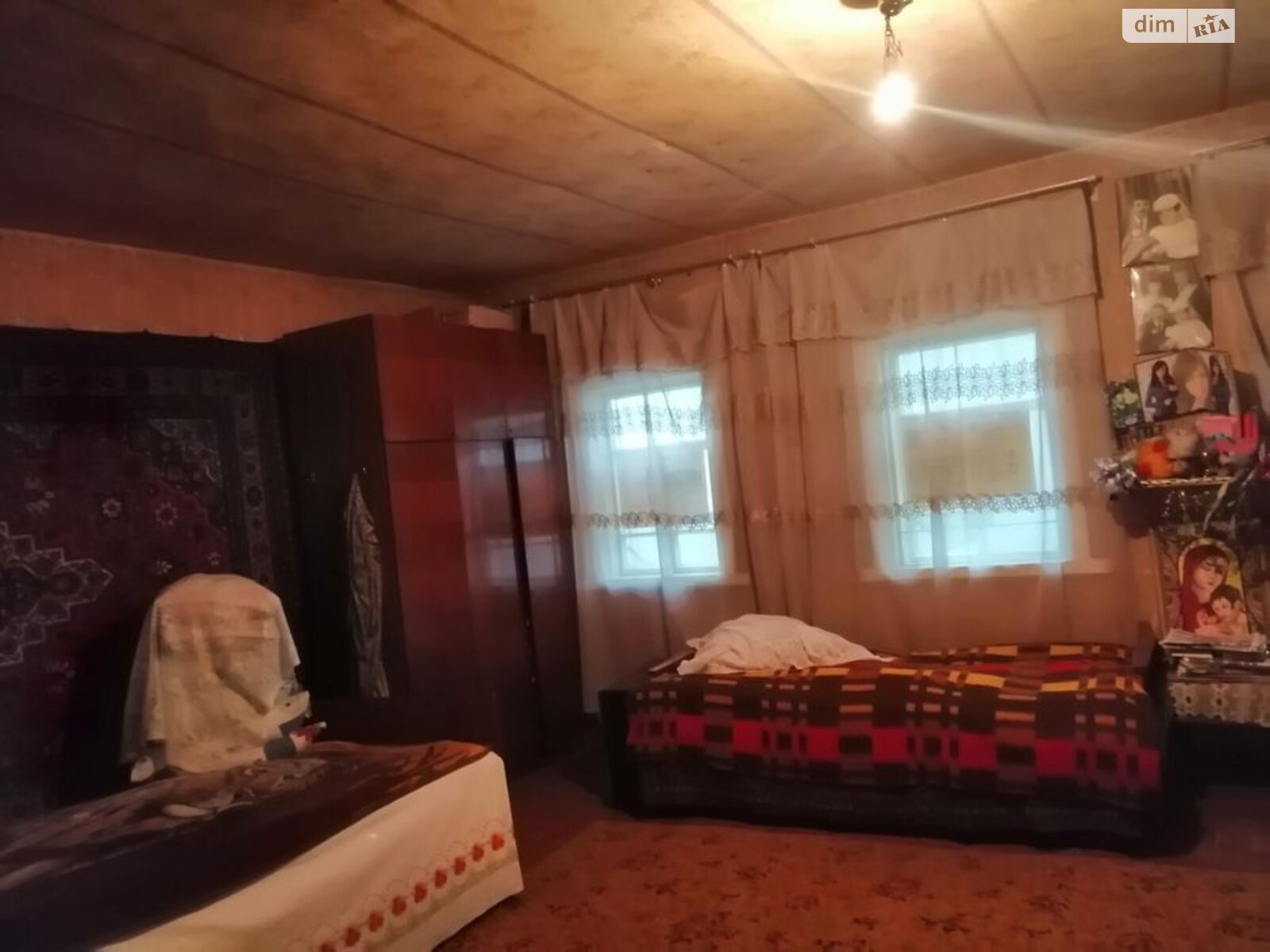 одноэтажный дом с верандой, 80 кв. м, дерево и кирпич. Продажа в Бобрике фото 1 одноэтажный дом с верандой, 80 кв. м, дерево и кирпич. Продажа в Бобрике фото 1