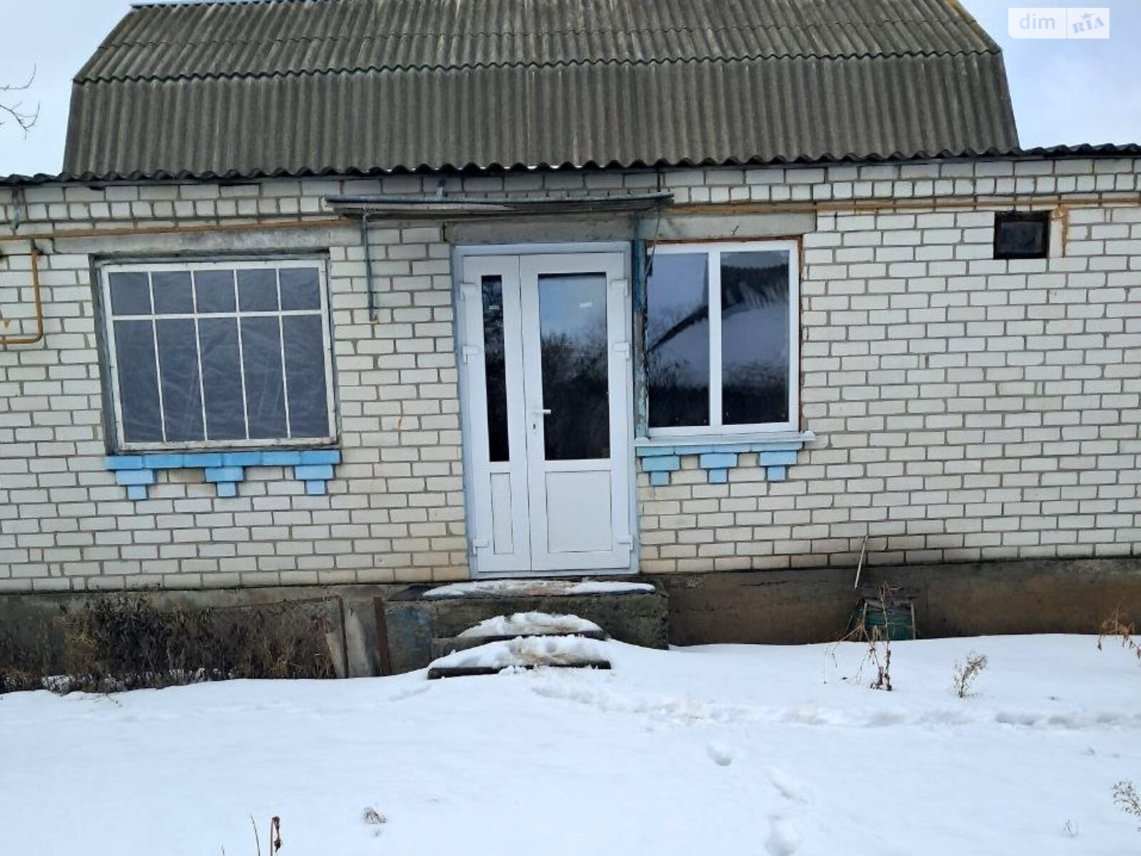 одноэтажный дом, 101.8 кв. м, кирпич силикатный. Продажа в Бобрике фото 1