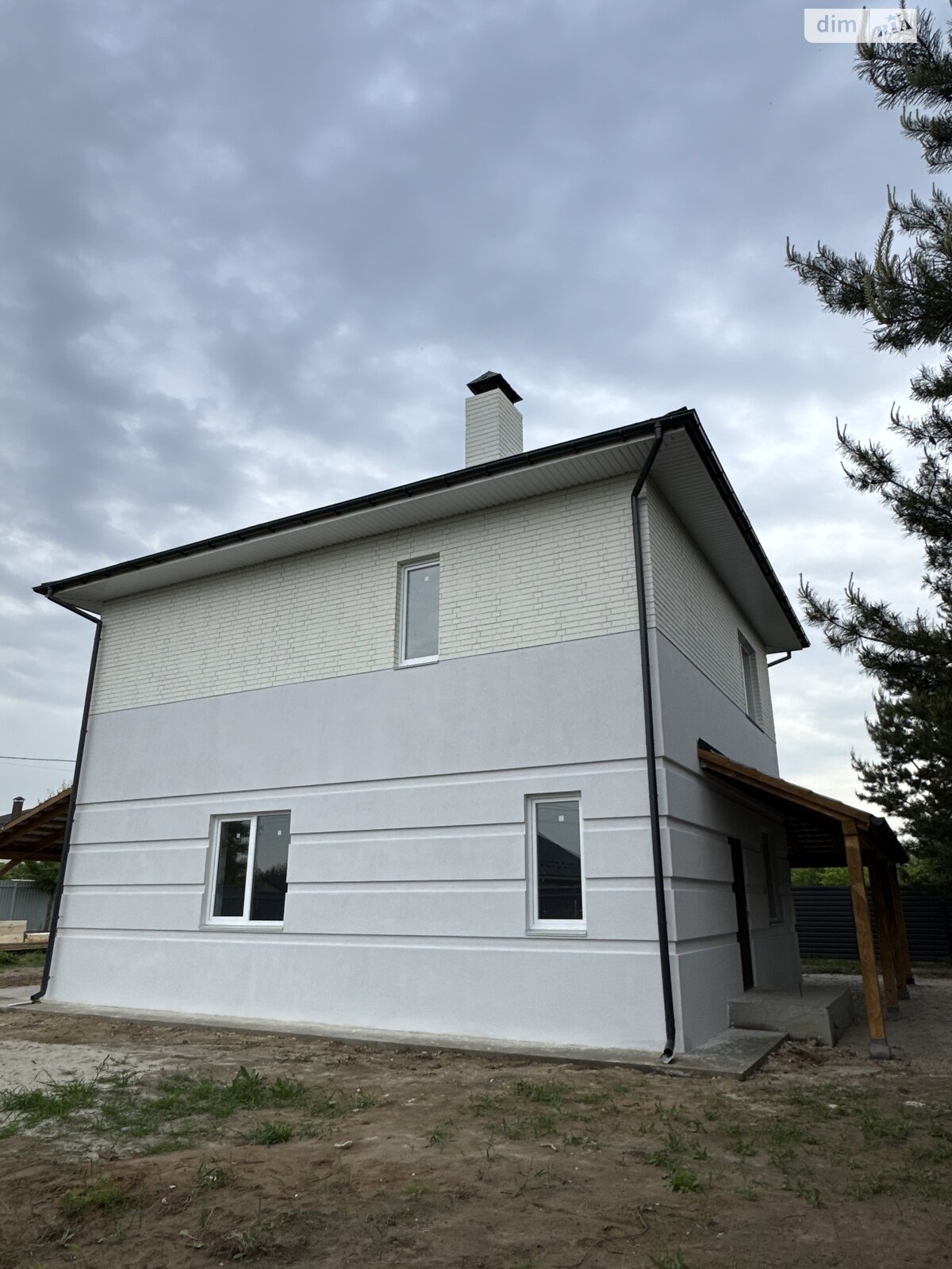 двоповерховий будинок, 180 кв. м, газобетон. Продаж у Бобриці фото 1 двоповерховий будинок, 180 кв. м, газобетон. Продаж у Бобриці фото 1