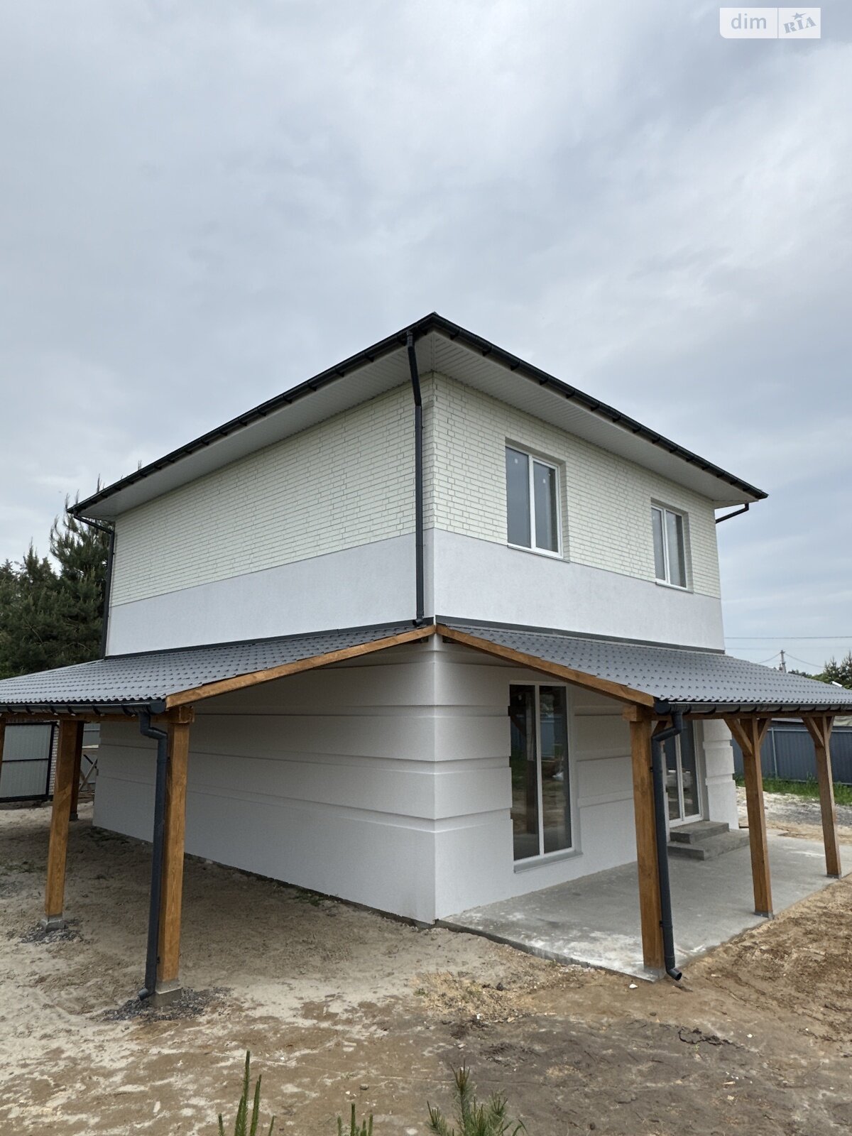 двоповерховий будинок, 180 кв. м, газобетон. Продаж у Бобриці фото 1 двоповерховий будинок, 180 кв. м, газобетон. Продаж у Бобриці фото 1