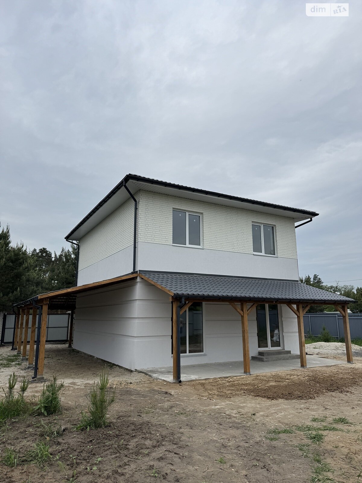 двоповерховий будинок, 180 кв. м, газобетон. Продаж у Бобриці фото 1 двоповерховий будинок, 180 кв. м, газобетон. Продаж у Бобриці фото 1