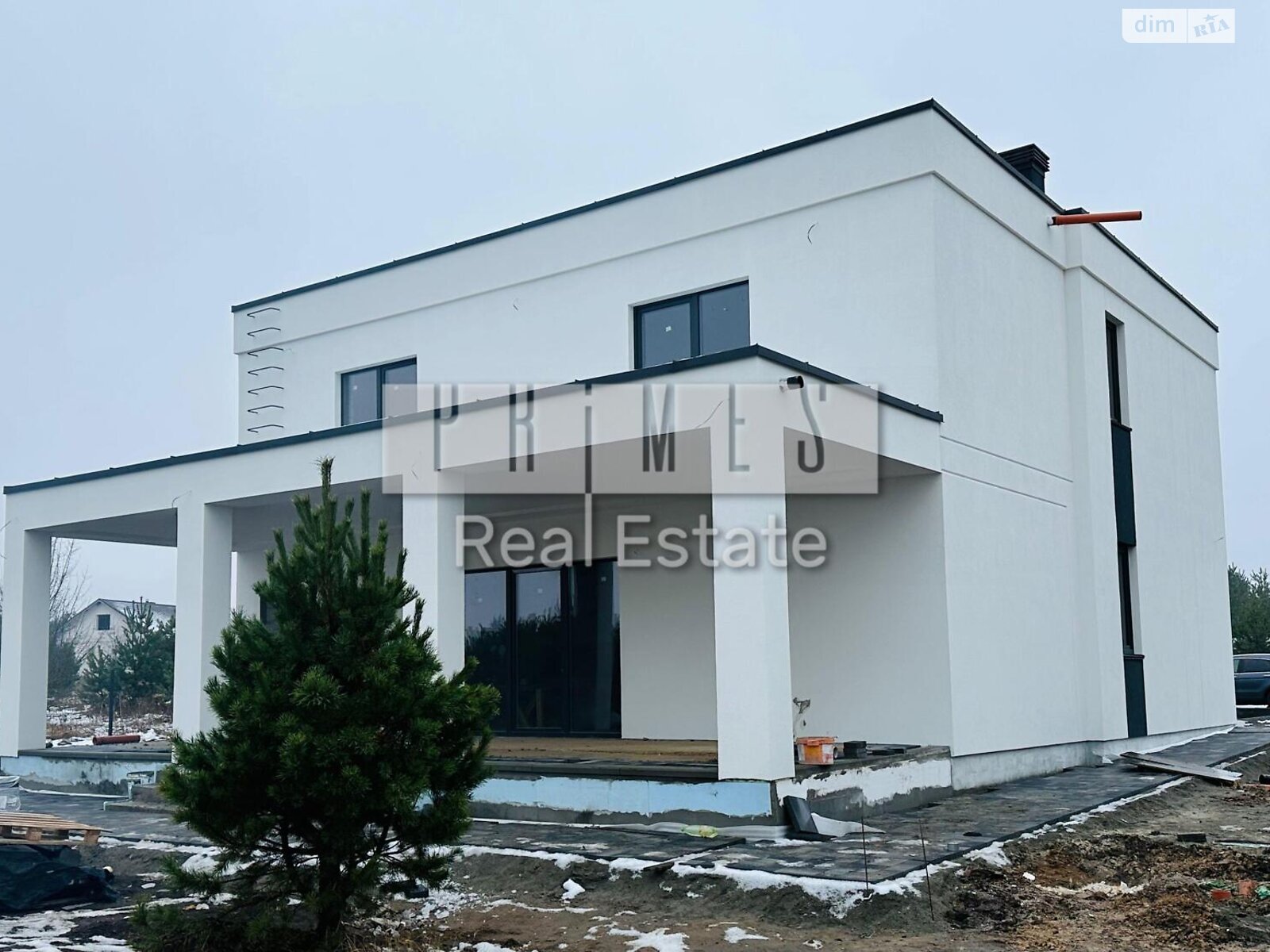 двухэтажный дом с балконом, 200 кв. м, кирпич. Продажа в Бобрице фото 1 двухэтажный дом с балконом, 200 кв. м, кирпич. Продажа в Бобрице фото 1