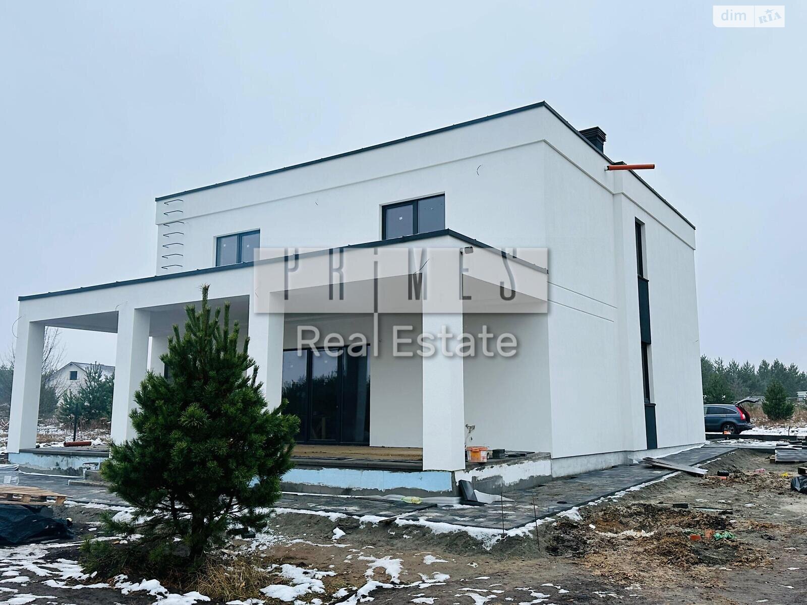 двухэтажный дом с балконом, 200 кв. м, кирпич. Продажа в Бобрице фото 1 двухэтажный дом с балконом, 200 кв. м, кирпич. Продажа в Бобрице фото 1