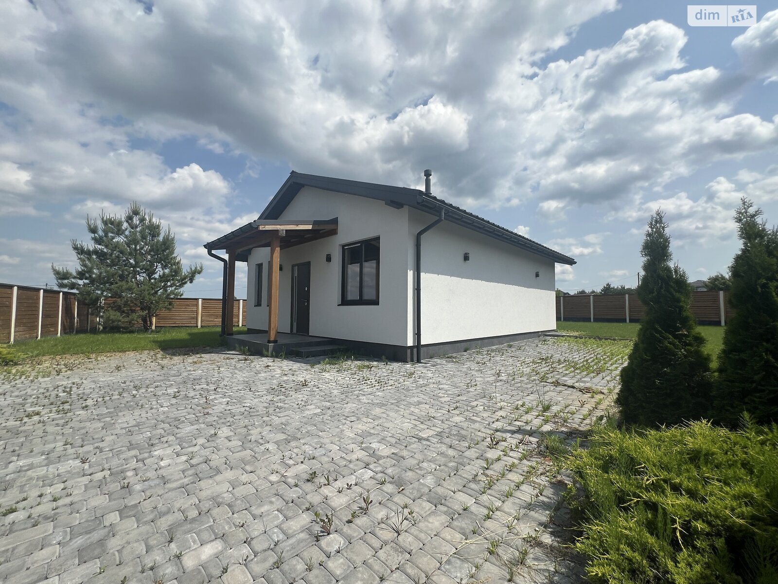 одноповерховий будинок, 68 кв. м, газобетон. Продаж у Бобриці фото 1 одноповерховий будинок, 68 кв. м, газобетон. Продаж у Бобриці фото 1