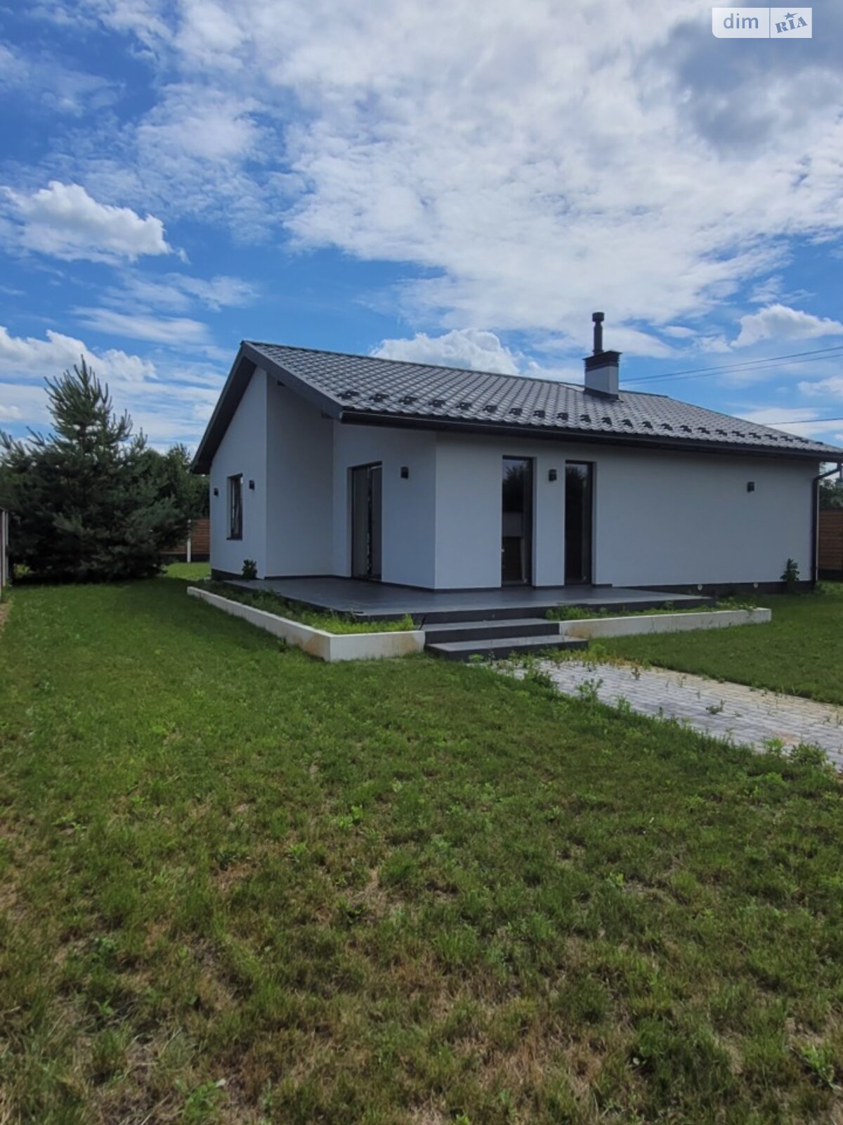 одноповерховий будинок, 92 кв. м, газобетон. Продаж у Бобриці фото 1 одноповерховий будинок, 92 кв. м, газобетон. Продаж у Бобриці фото 1