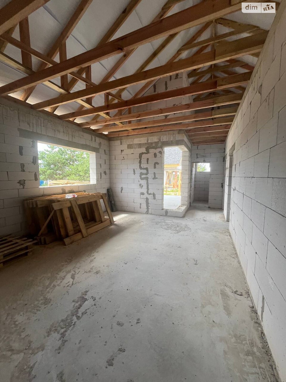 одноповерховий будинок, 96 кв. м, піноблок. Продаж у Бобриці фото 1 одноповерховий будинок, 96 кв. м, піноблок. Продаж у Бобриці фото 1