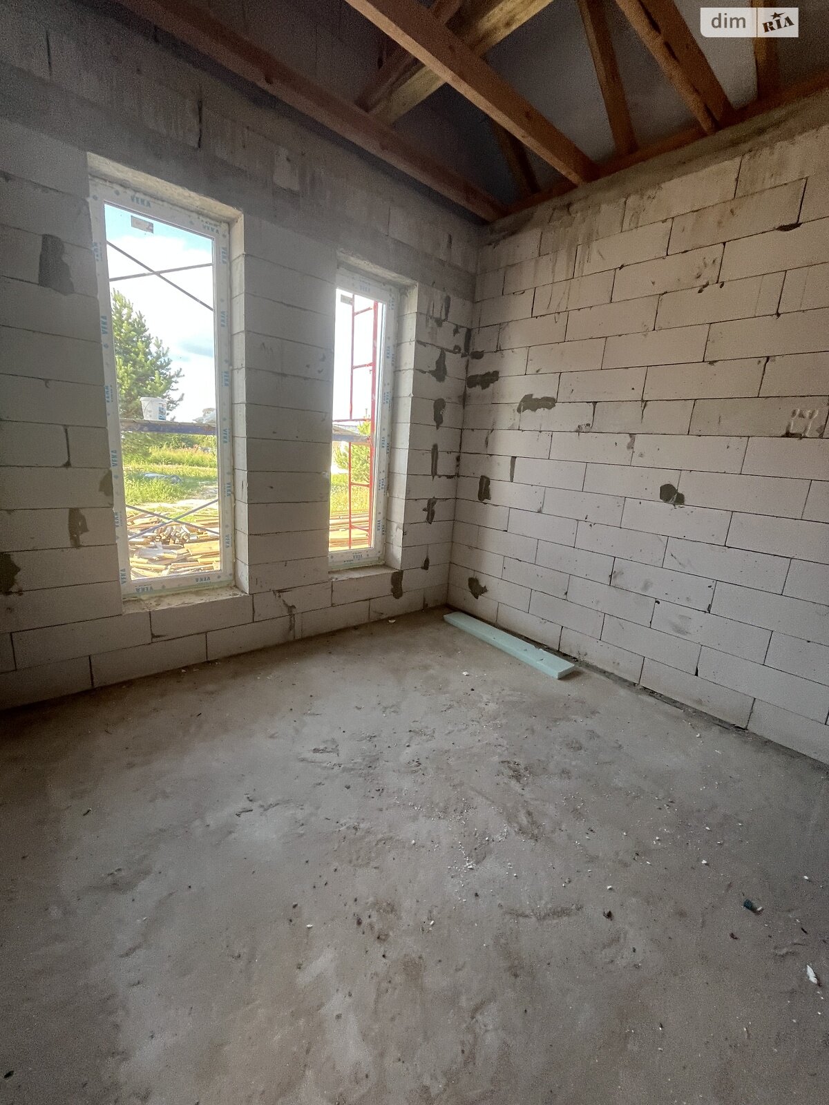 одноповерховий будинок, 96 кв. м, піноблок. Продаж у Бобриці фото 1