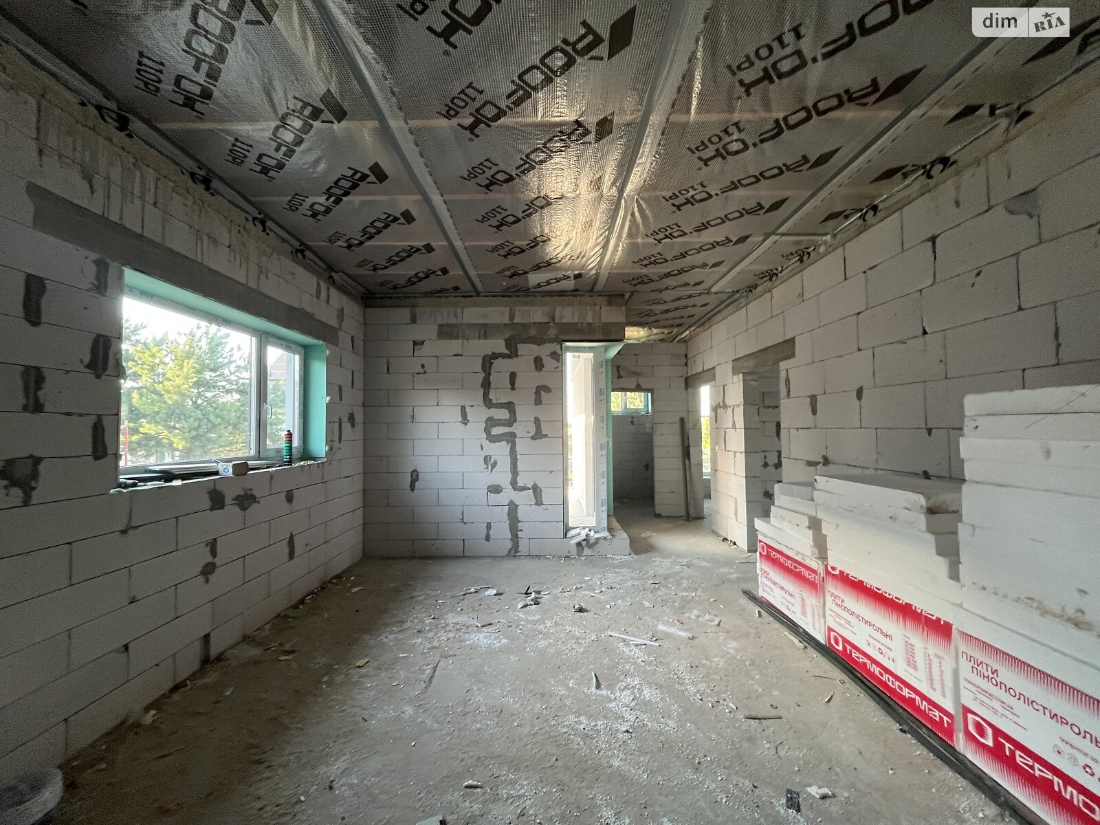 одноповерховий будинок, 96 кв. м, піноблок. Продаж у Бобриці фото 1 одноповерховий будинок, 96 кв. м, піноблок. Продаж у Бобриці фото 1