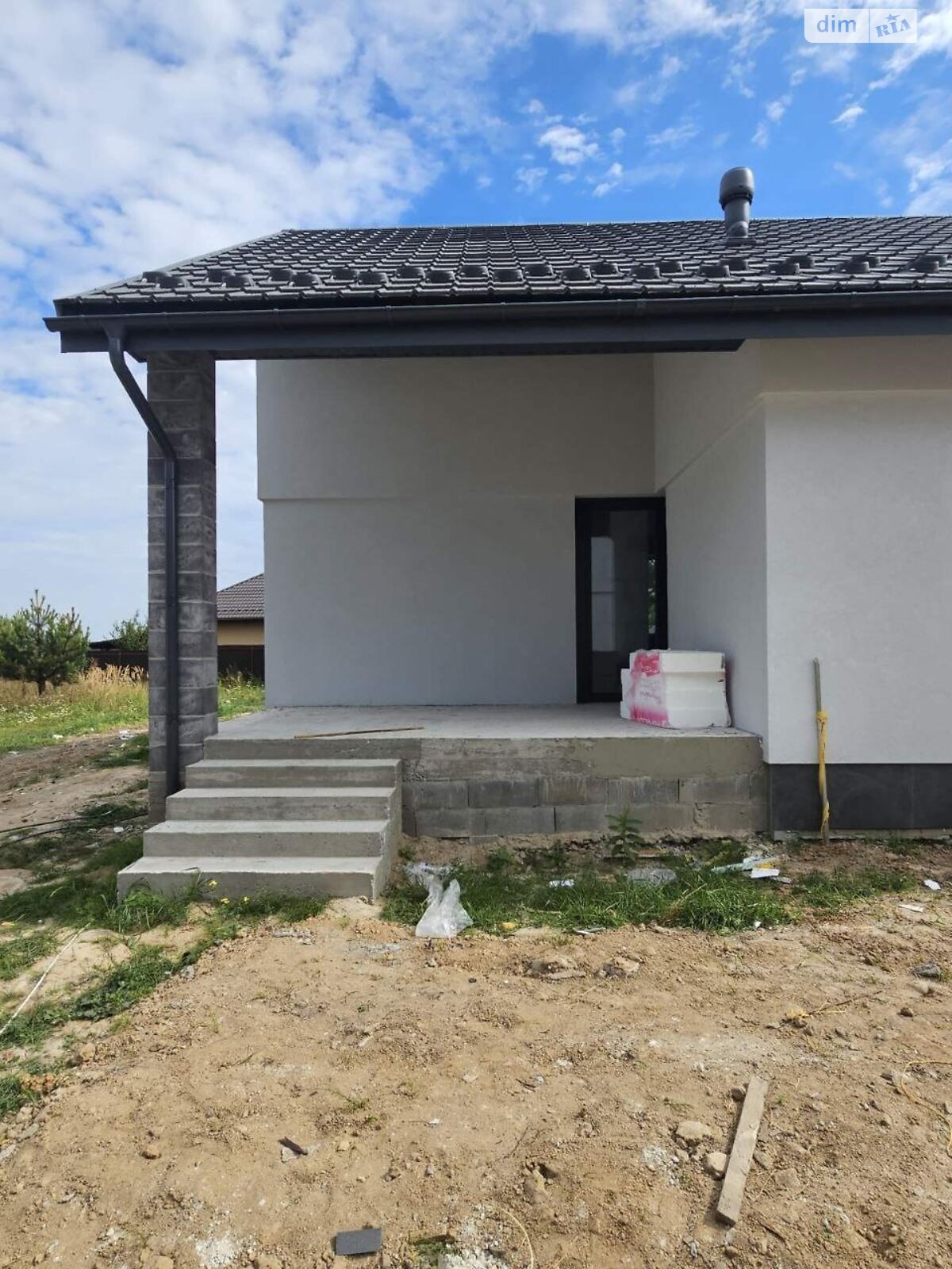 одноповерховий будинок, 96 кв. м, піноблок. Продаж у Бобриці фото 1