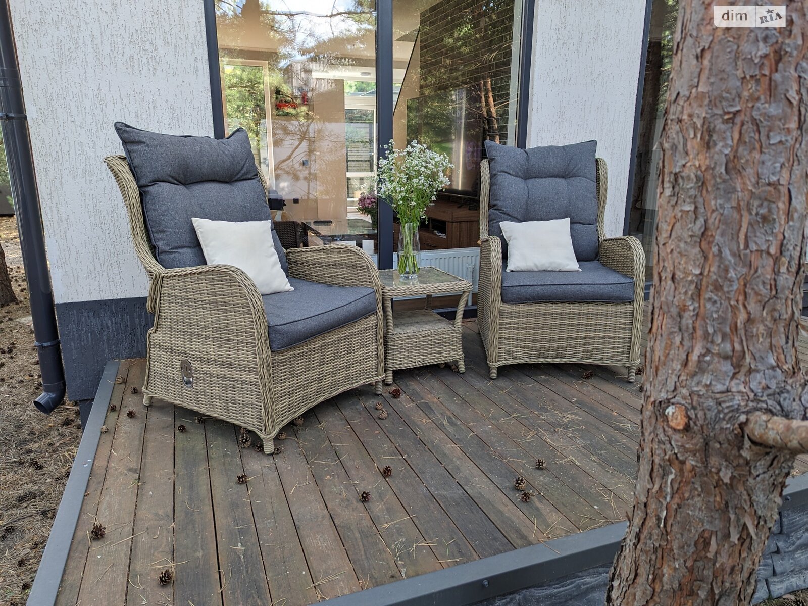 двухэтажный дом, 86 кв. м, пеноблок. Продажа в Бобрице фото 1