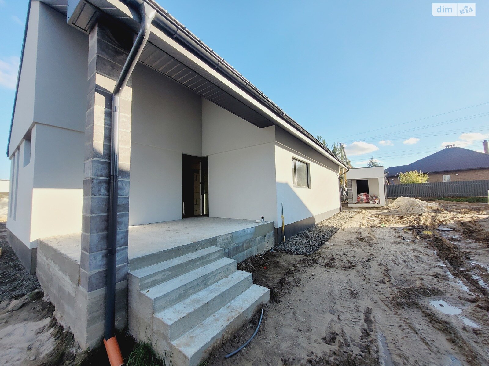 одноэтажный дом, 96 кв. м, пеноблок. Продажа в Бобрице фото 1