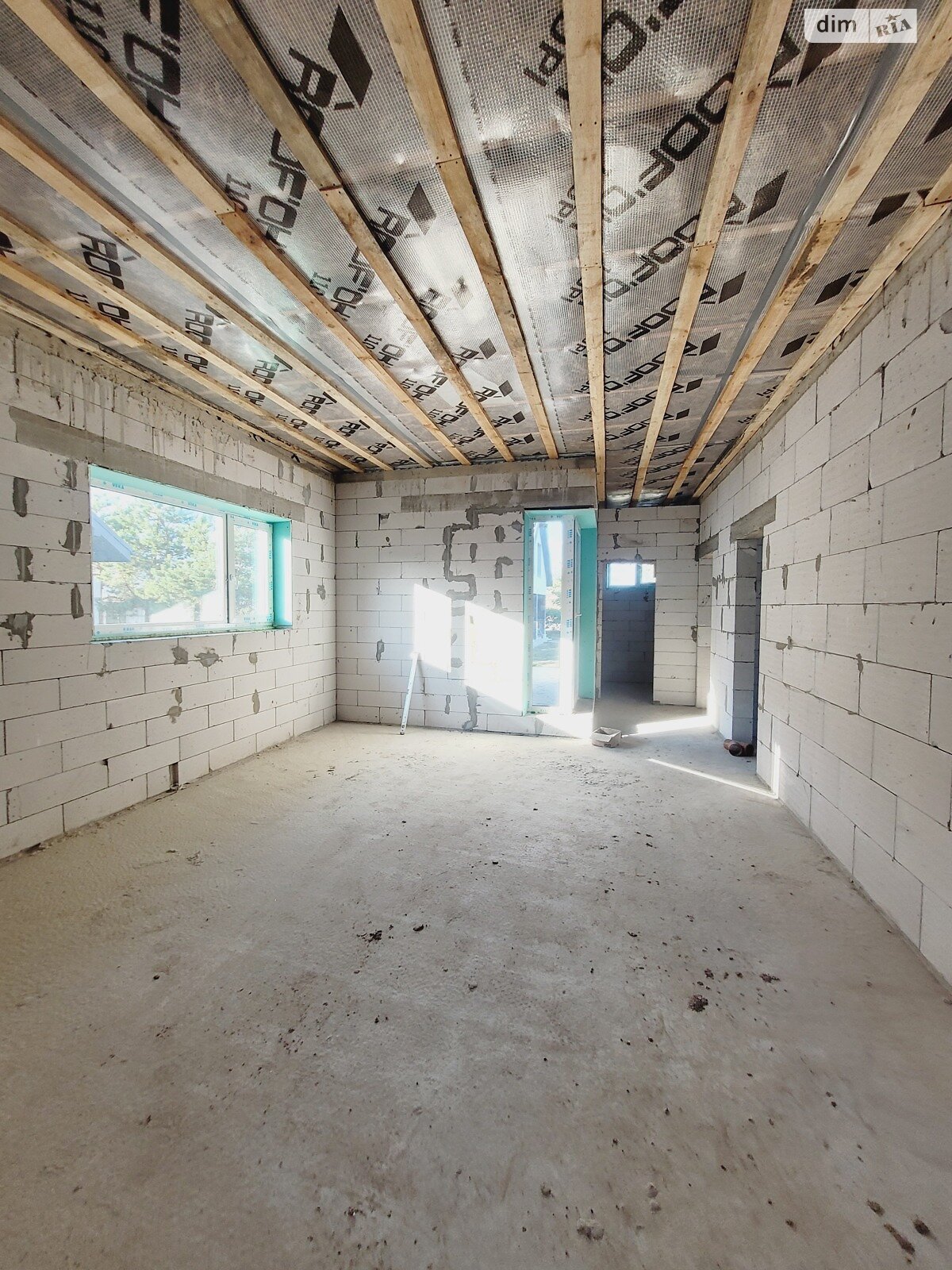 одноэтажный дом, 96 кв. м, пеноблок. Продажа в Бобрице фото 1