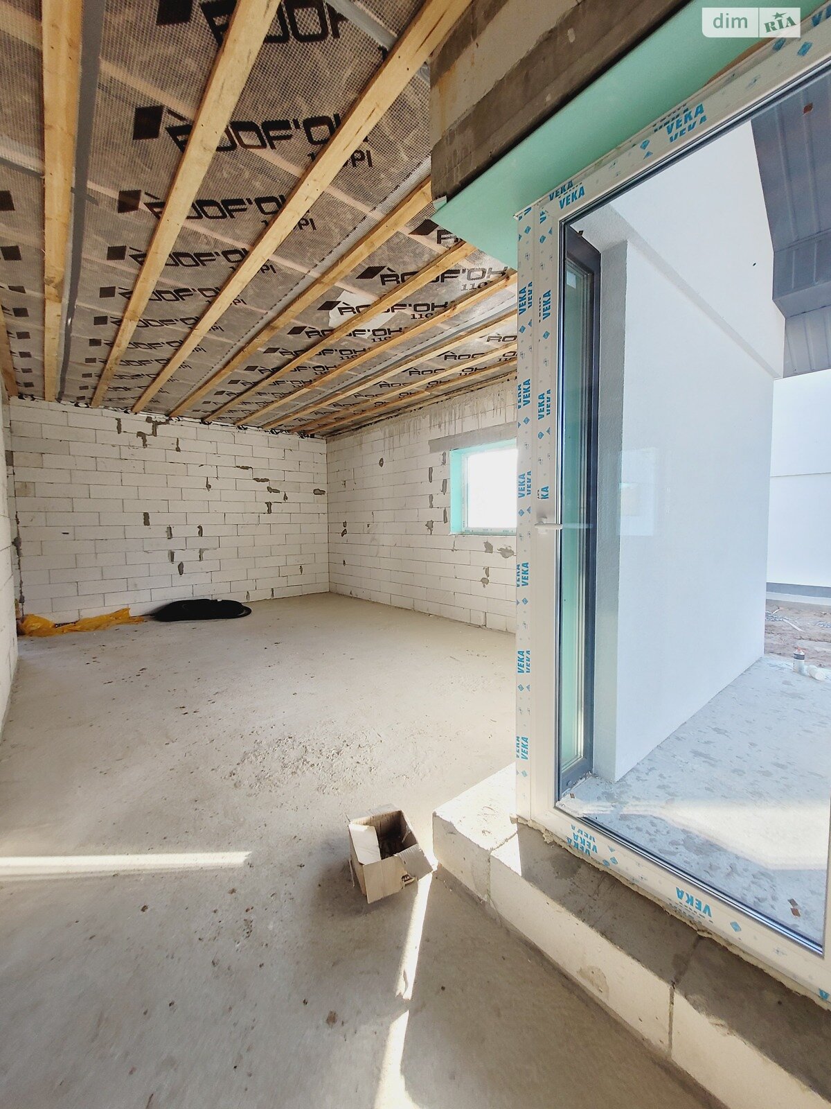 одноэтажный дом, 96 кв. м, пеноблок. Продажа в Бобрице фото 1