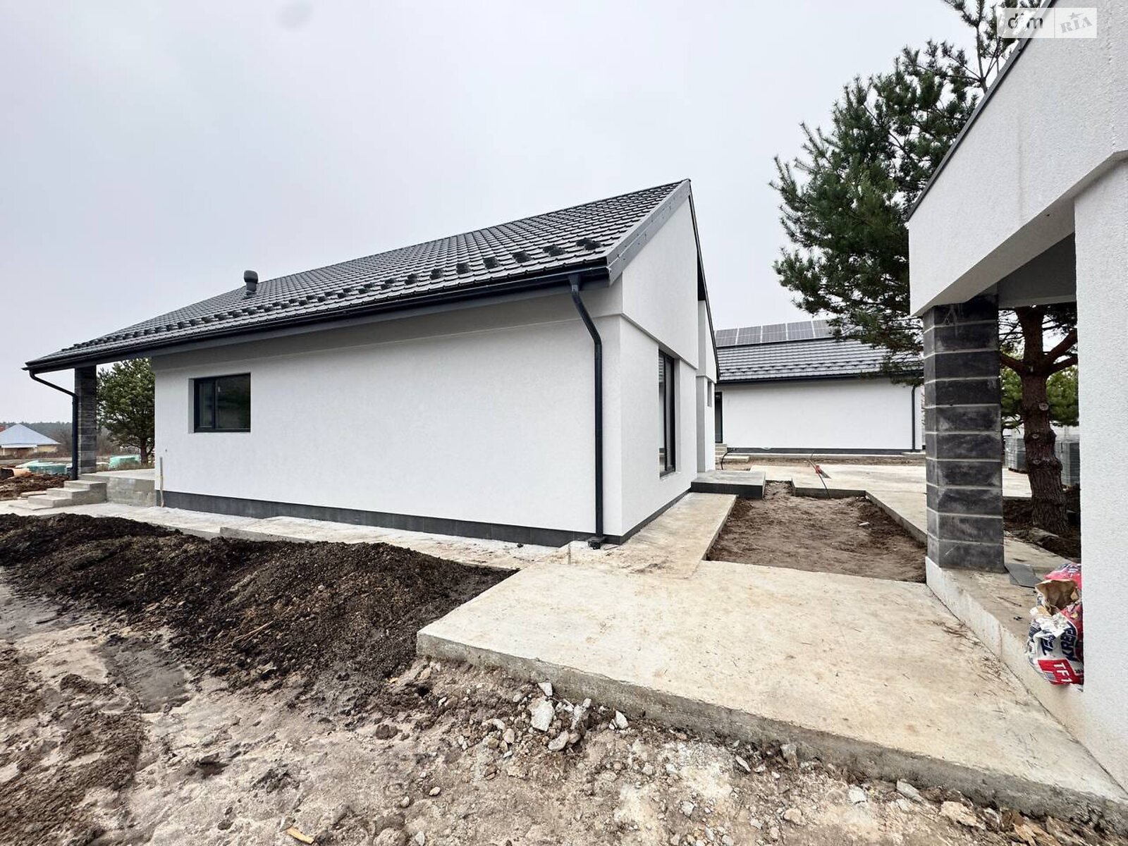 одноповерховий будинок, 96 кв. м, піноблок. Продаж у Бобриці фото 1 одноповерховий будинок, 96 кв. м, піноблок. Продаж у Бобриці фото 1