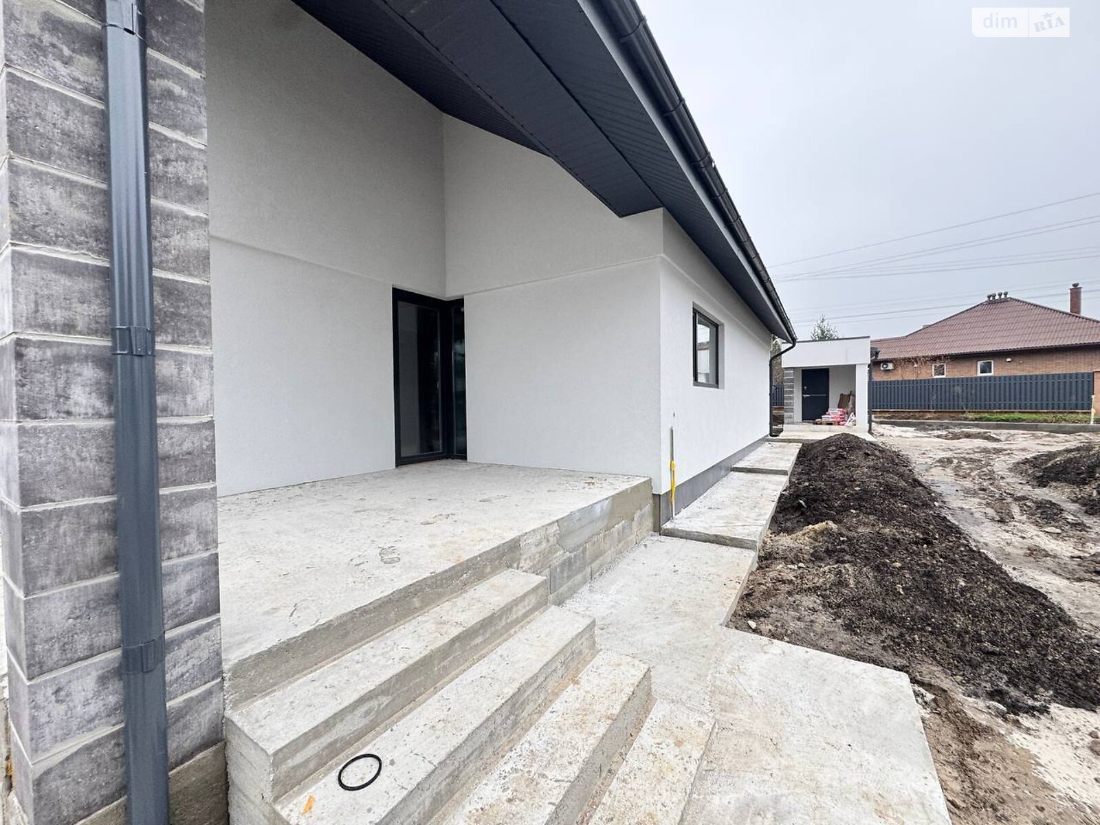 одноповерховий будинок, 96 кв. м, піноблок. Продаж у Бобриці фото 1 одноповерховий будинок, 96 кв. м, піноблок. Продаж у Бобриці фото 1