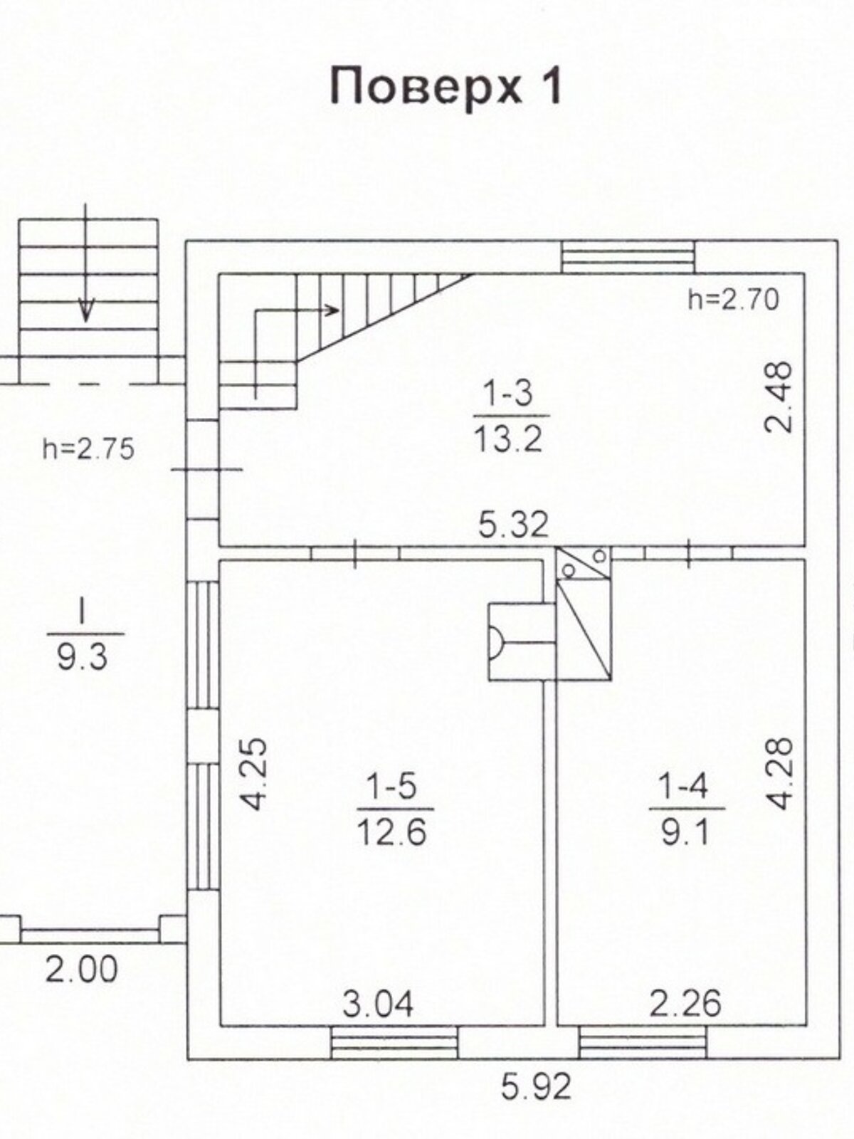 двухэтажный дом с гаражом, 105 кв. м, кирпич. Продажа в Богдановке фото 1