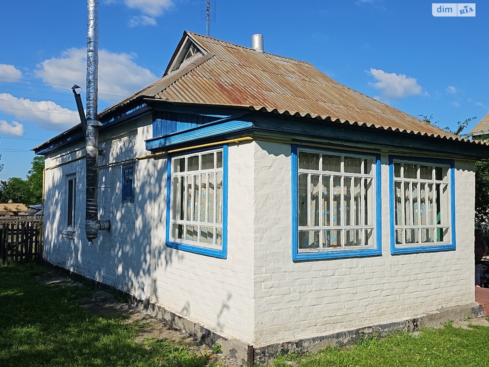 одноэтажный дом с верандой, 57.2 кв. м, кирпич. Продажа в Богдановке фото 1 одноэтажный дом с верандой, 57.2 кв. м, кирпич. Продажа в Богдановке фото 1
