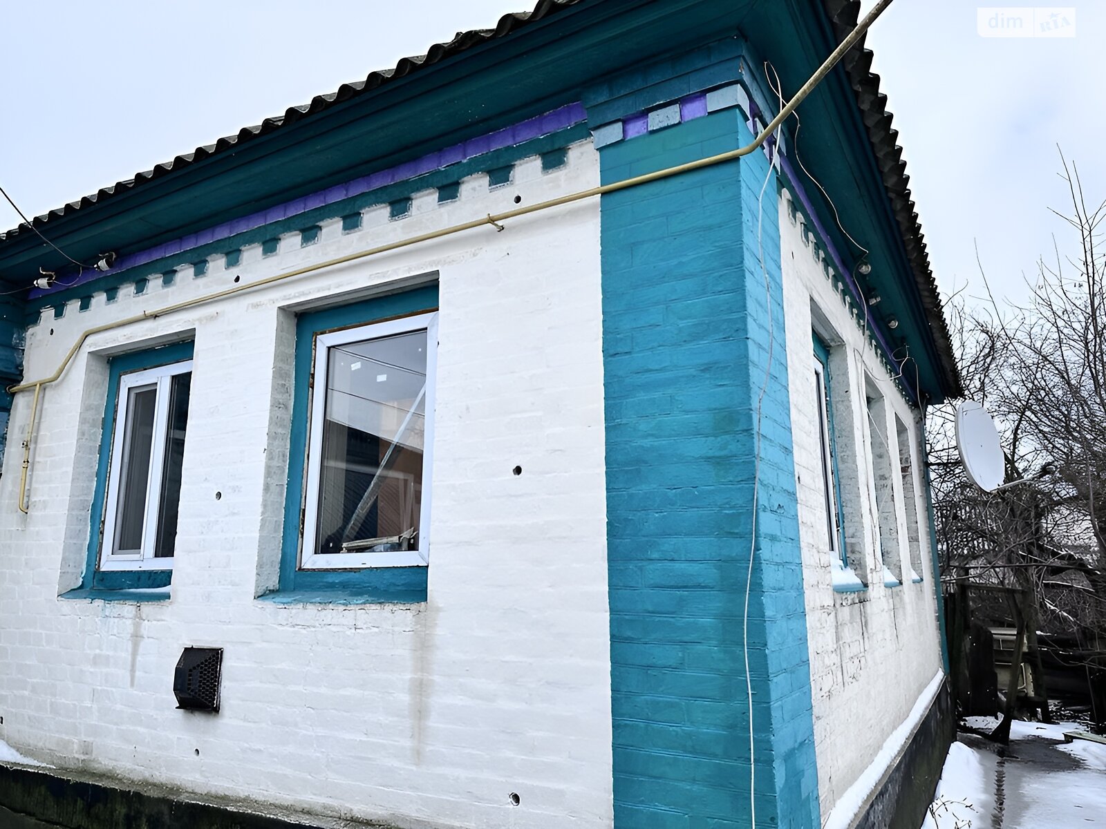 одноэтажный дом, 60.9 кв. м, кирпич. Продажа в Богдановке фото 1